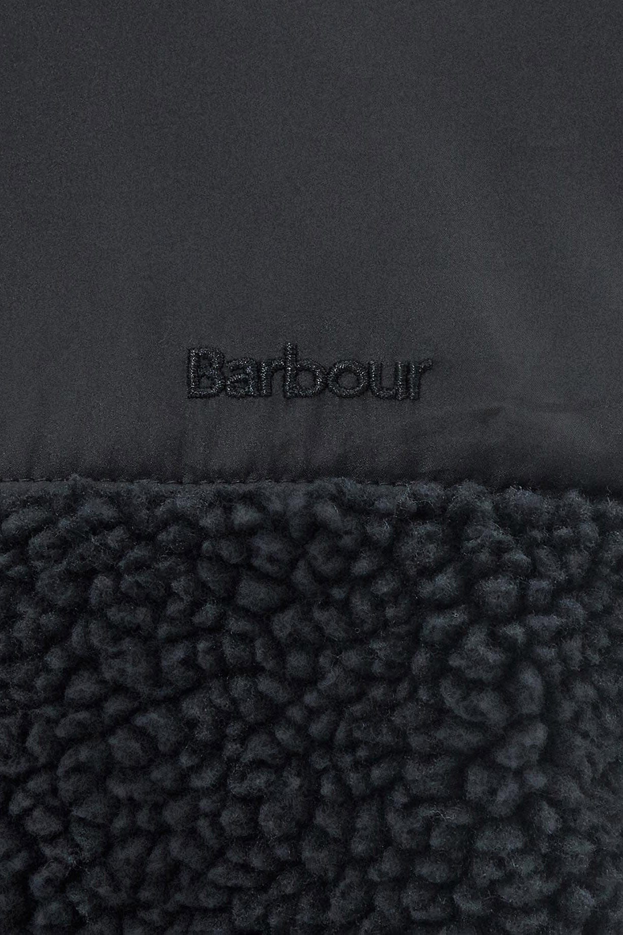 Barbour Hobson Fleece Jacket - Black