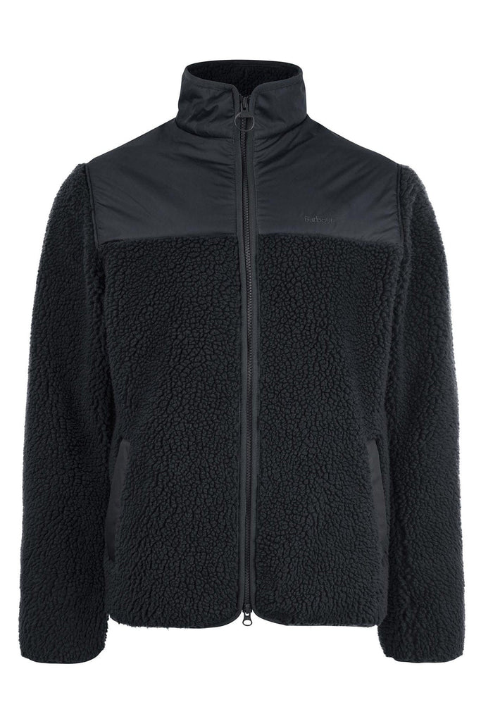 Barbour Hobson Fleece Jacket - Black