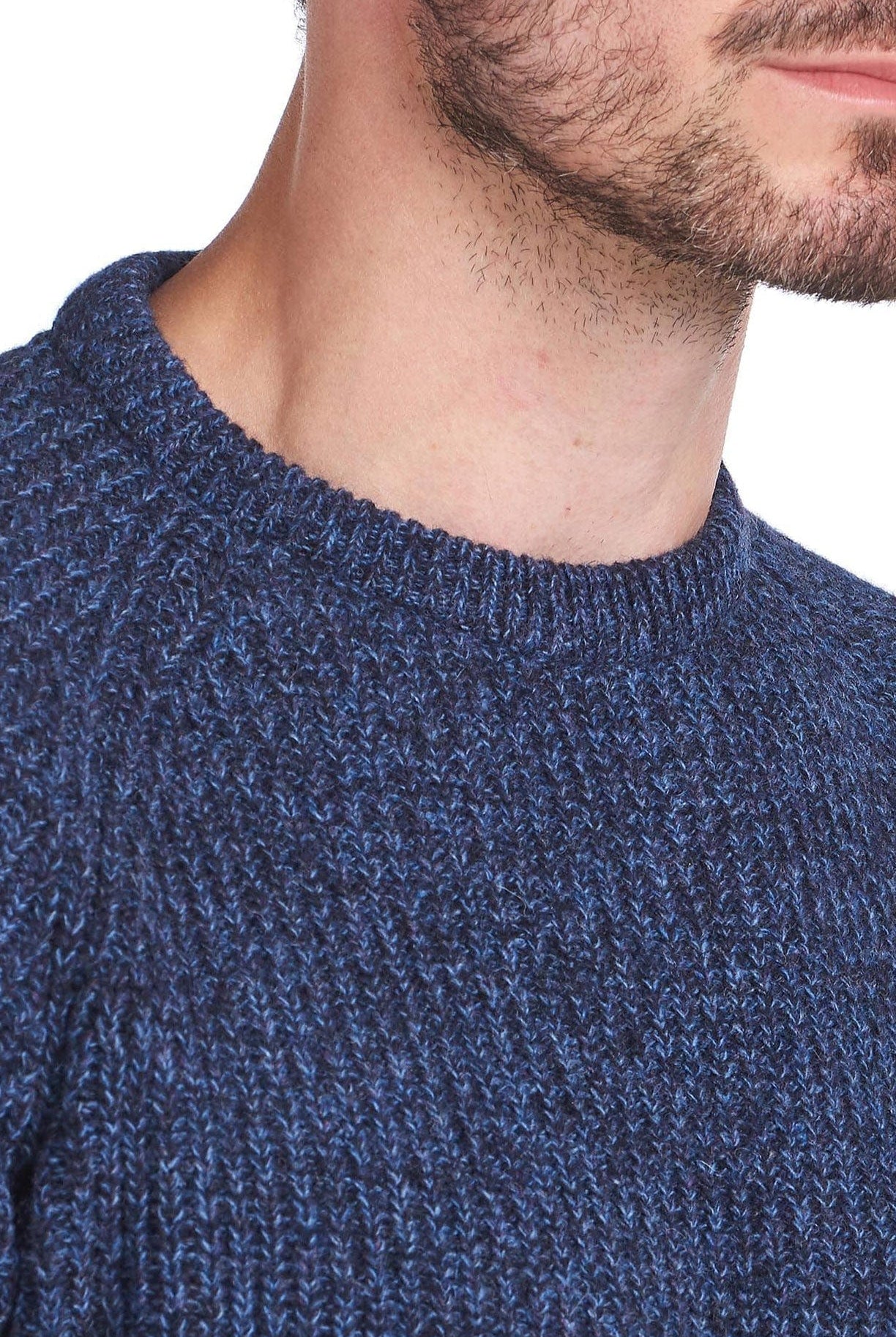 Barbour Horseford Crew Neck Jumper - Navy