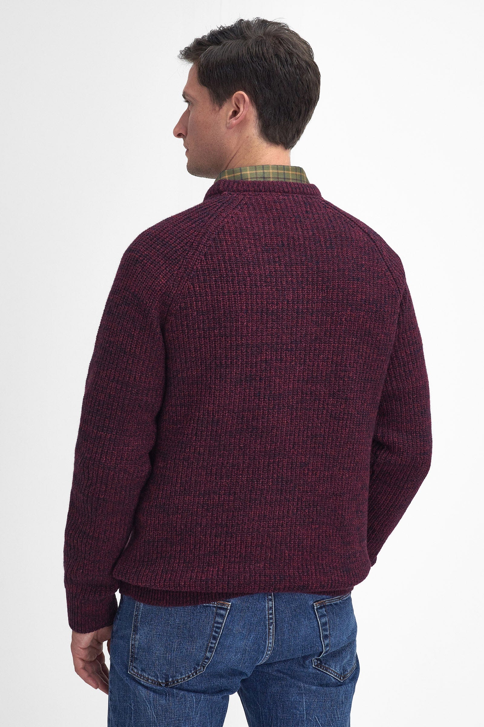 Barbour Horseford Crew Neck Jumper - Port