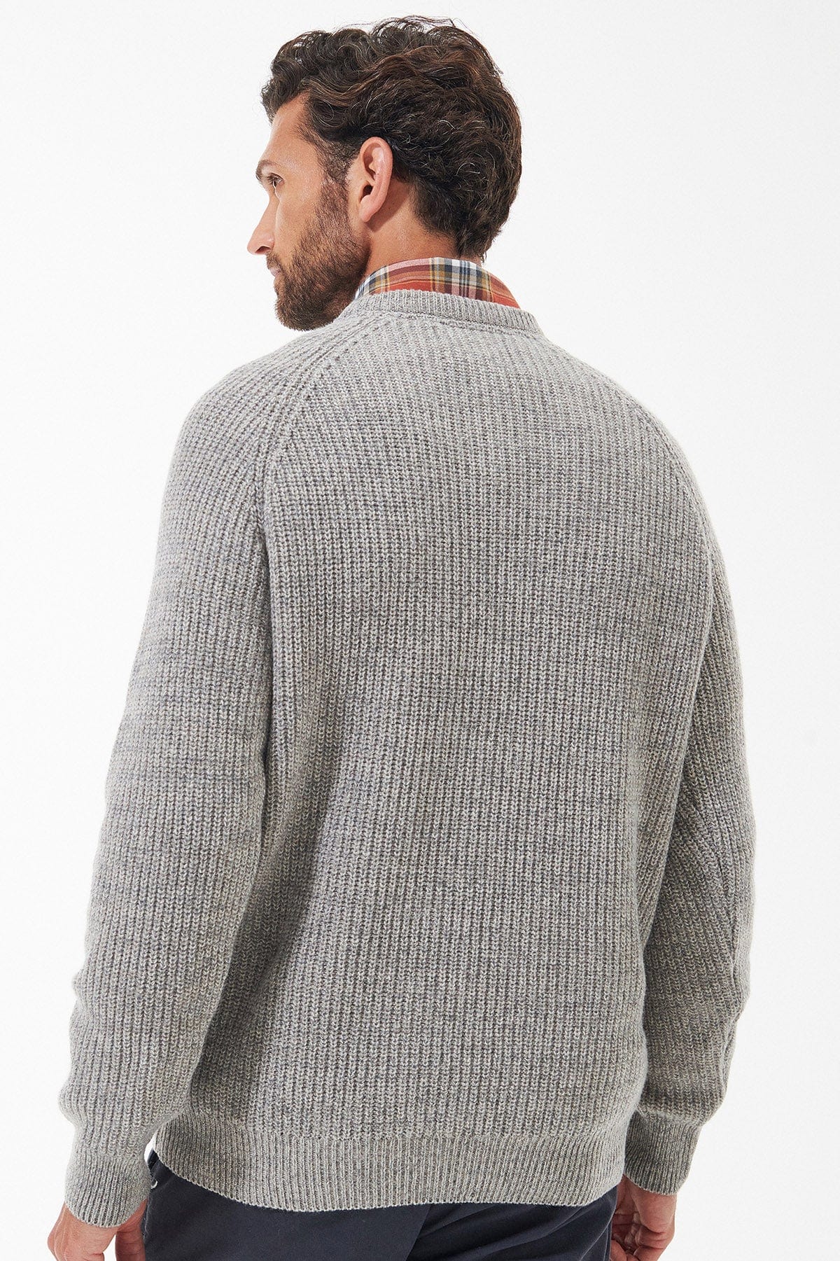 Barbour Horseford Crew Neck Jumper - Stone