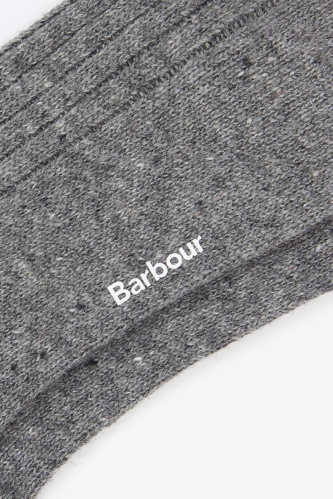 Barbour Houghton Socks - Mid Grey/Red