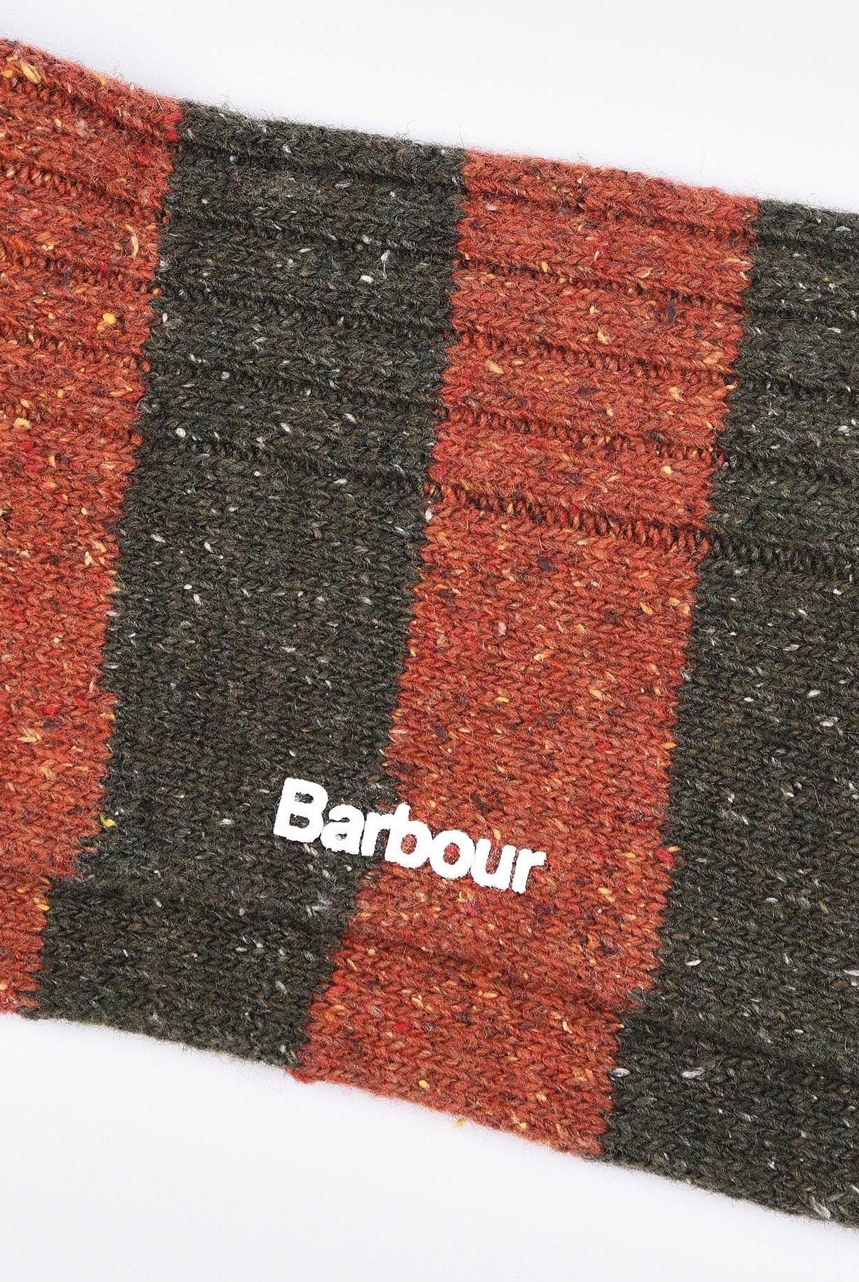 Barbour Houghton Stripe Sock - Burnt Orange
