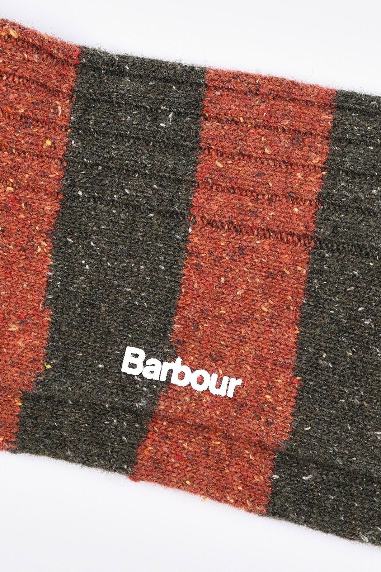 Barbour Houghton Stripe Sock - Burnt Orange