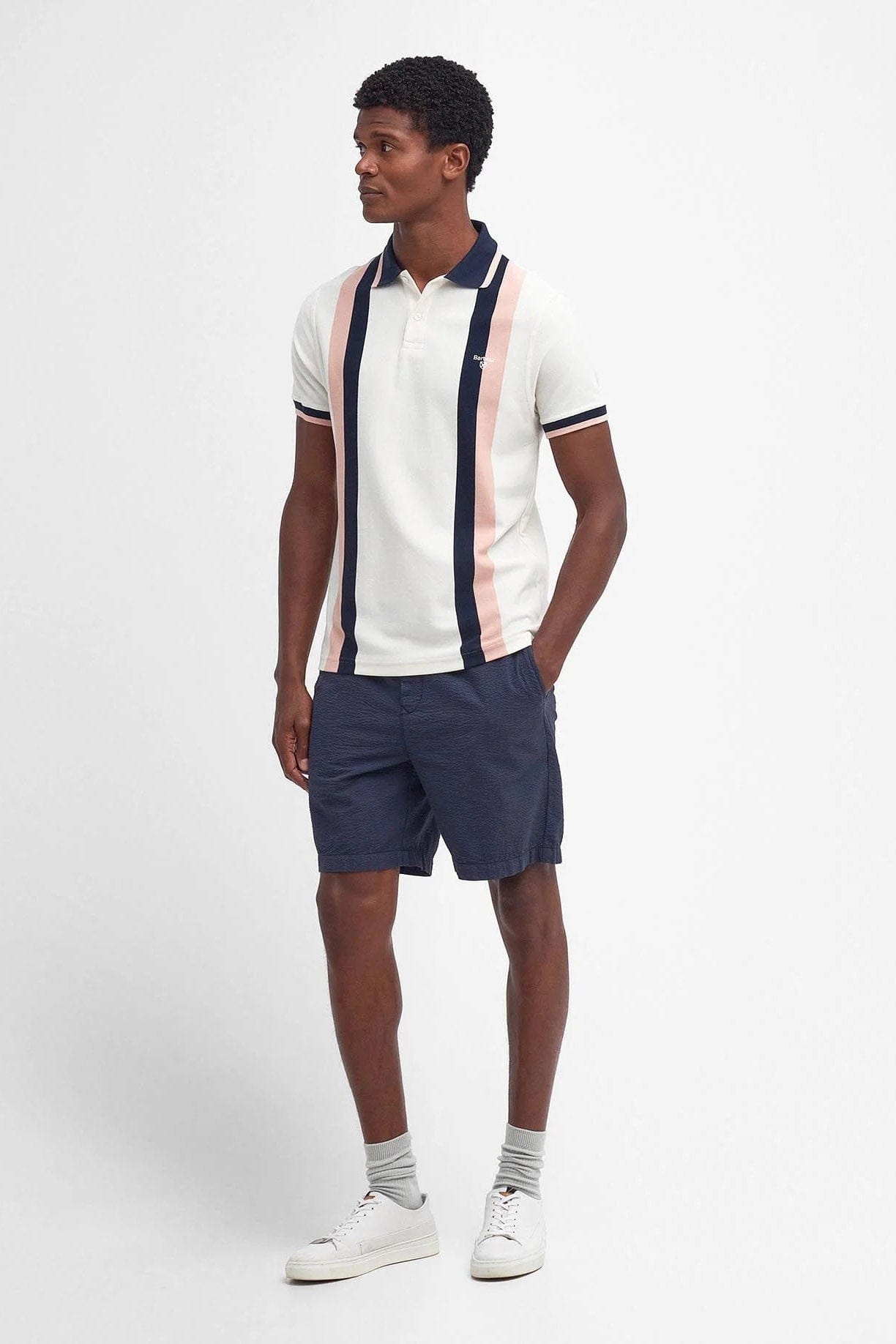 Barbour Howden Polo Shirt - Whisper White