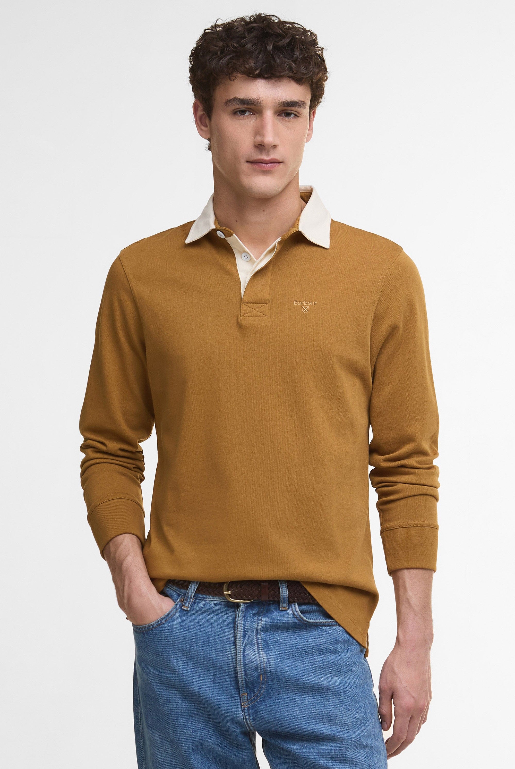 Barbour Howtown Rugby Shirt - Bronze