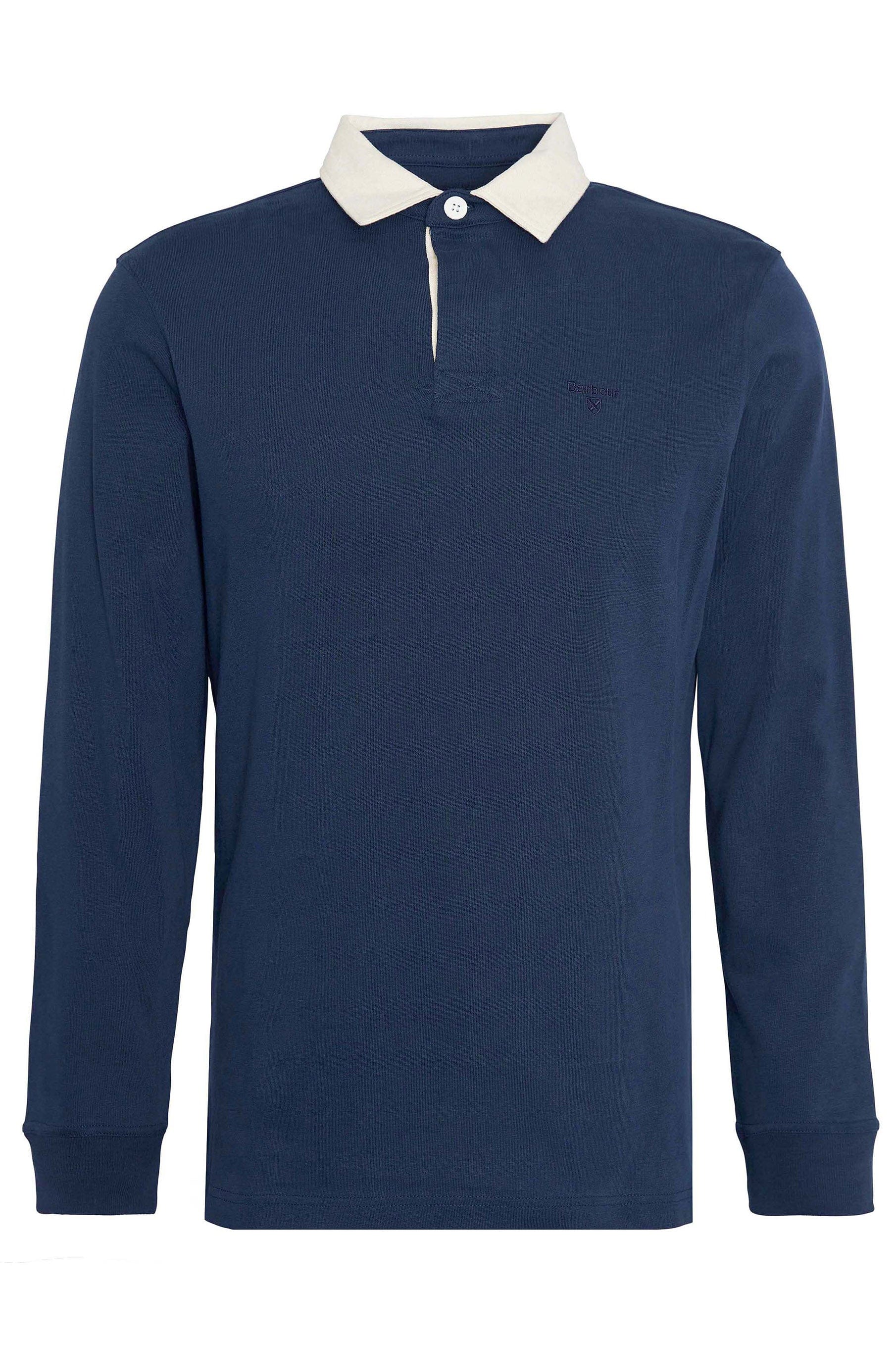 Barbour Howtown Rugby Shirt - Navy