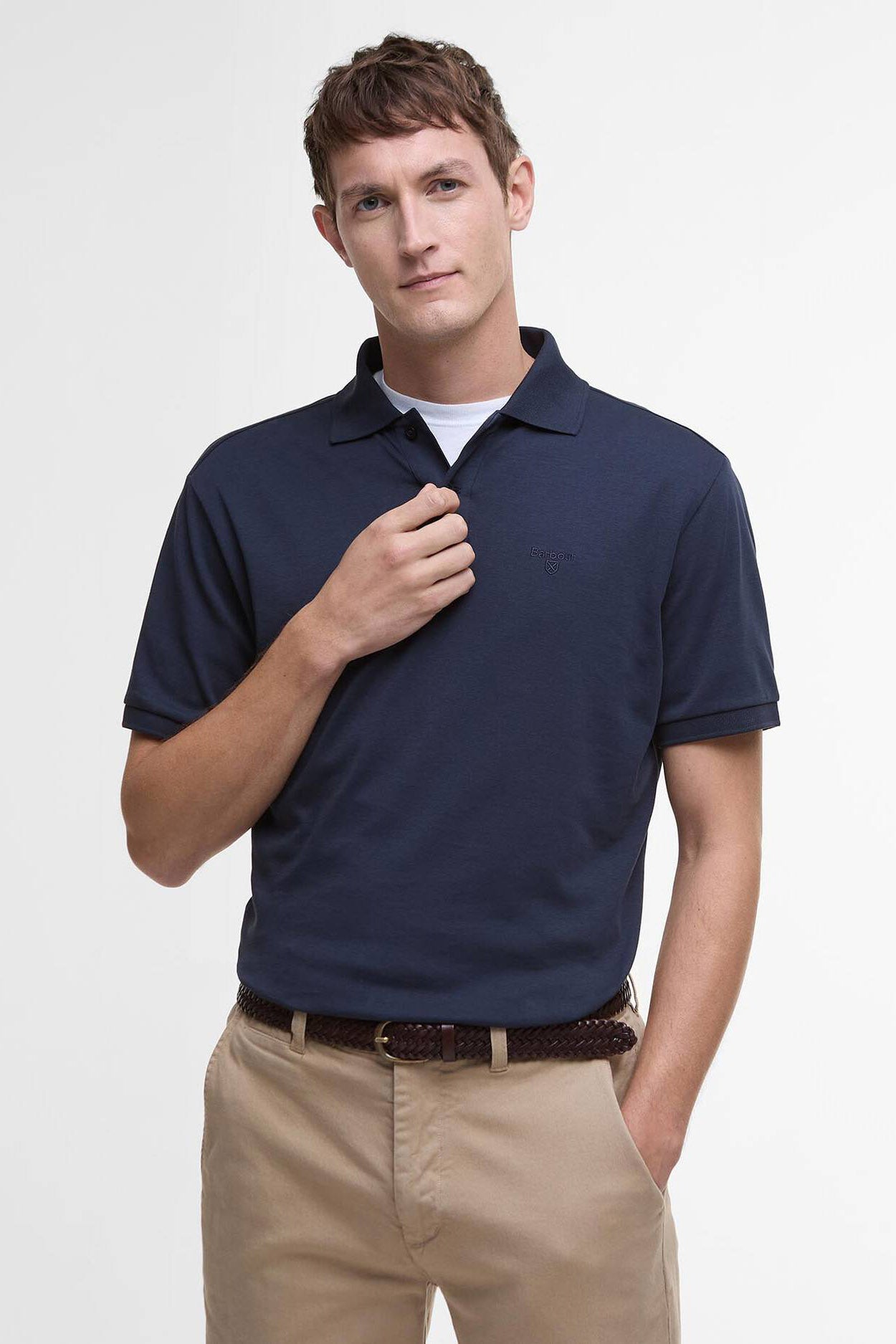 Barbour Hylton Polo - Navy