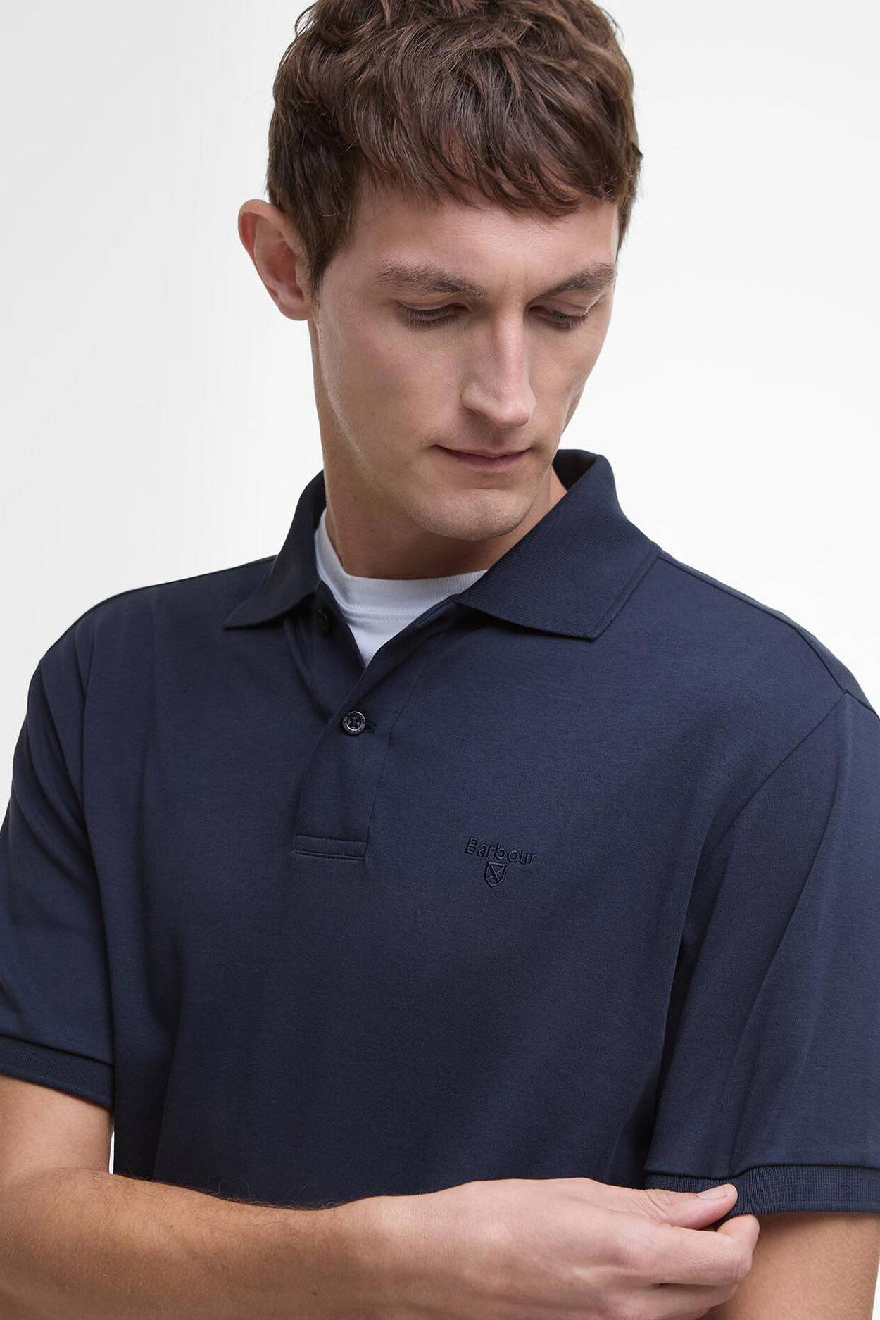 Barbour Hylton Polo - Navy