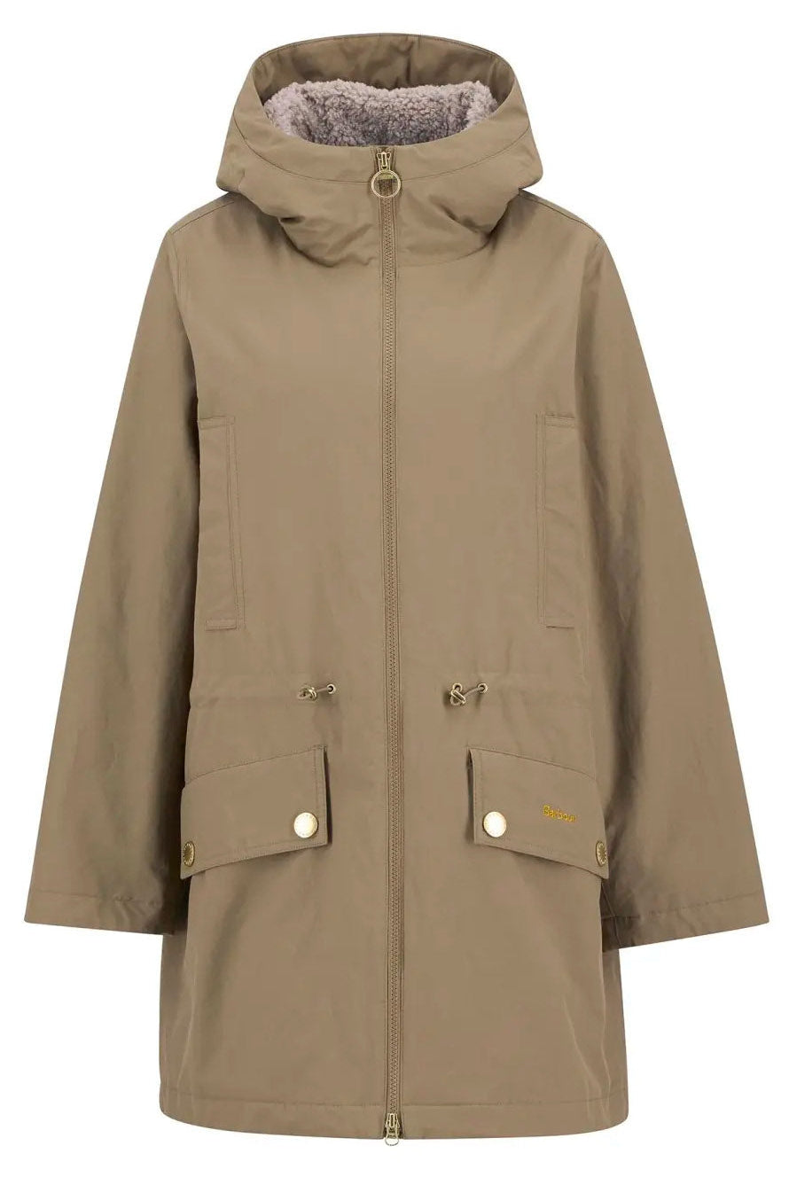 Barbour Inola Showerproof Jacket - Military Brown/Ancient