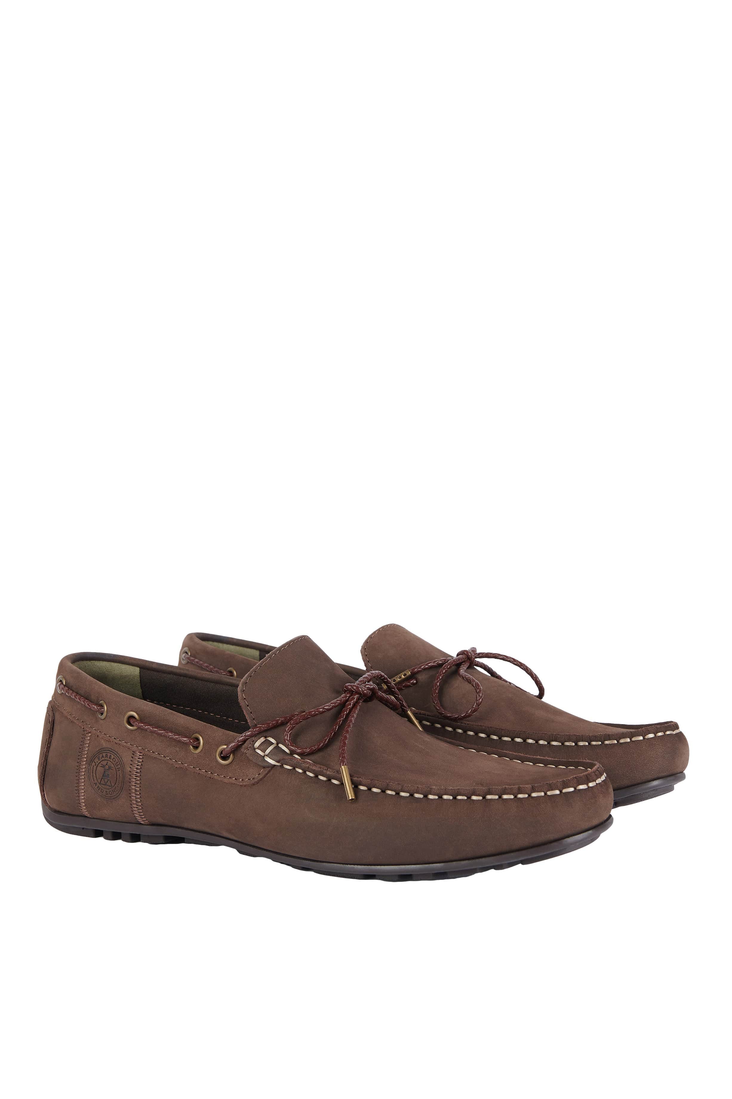 Barbour Jenson Driving Shoes - Dark Brown