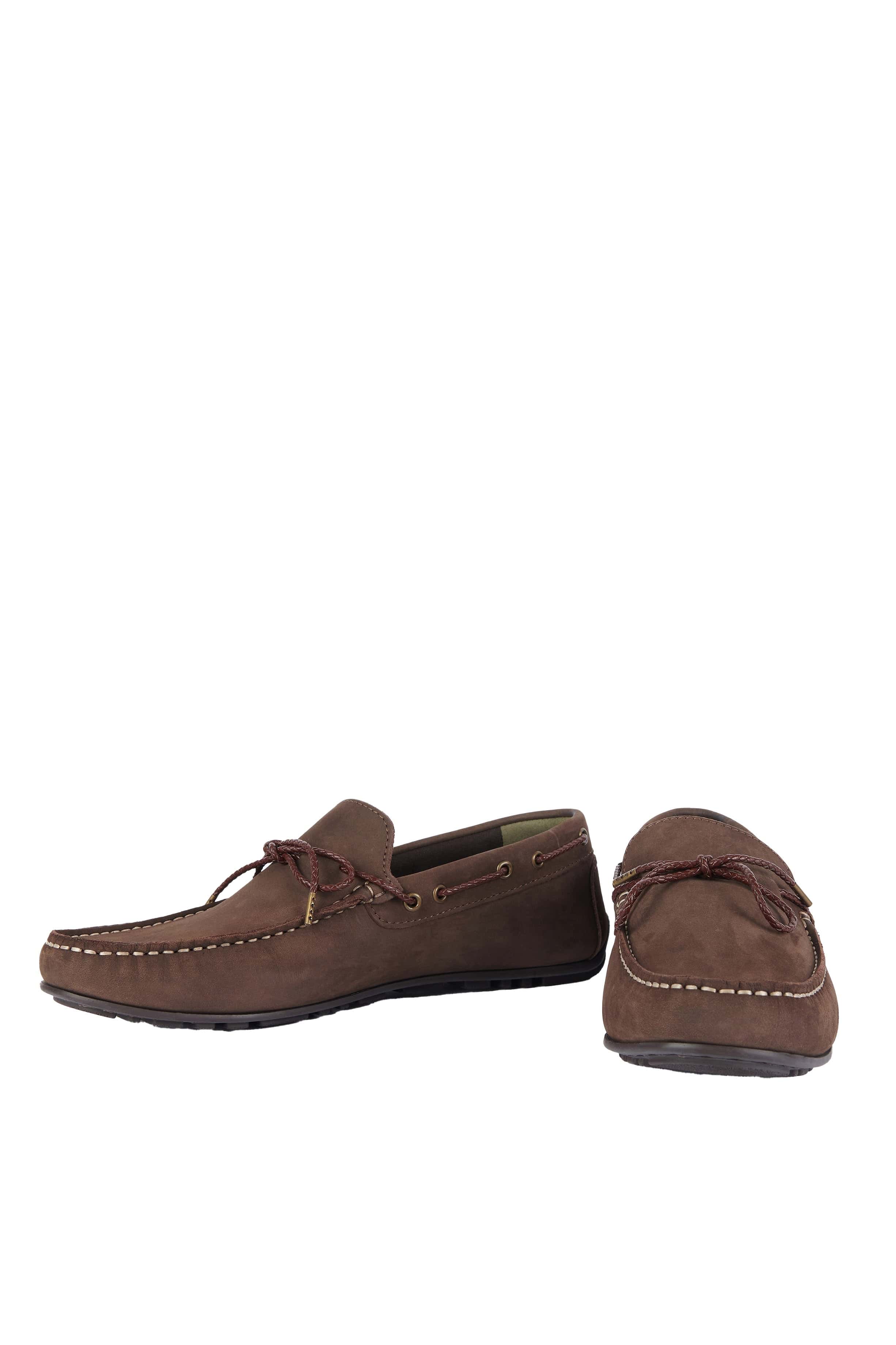 Barbour Jenson Driving Shoes - Dark Brown