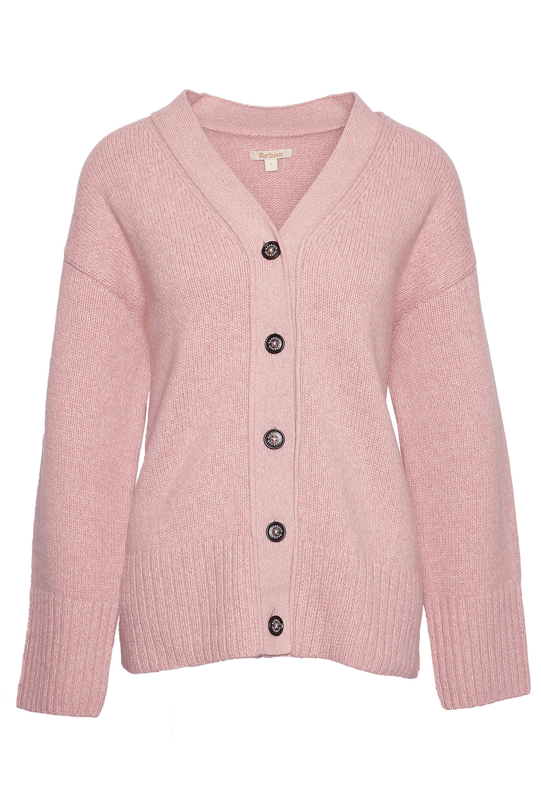 Barbour Joni Knitted Cardigan - Mahogany Rose