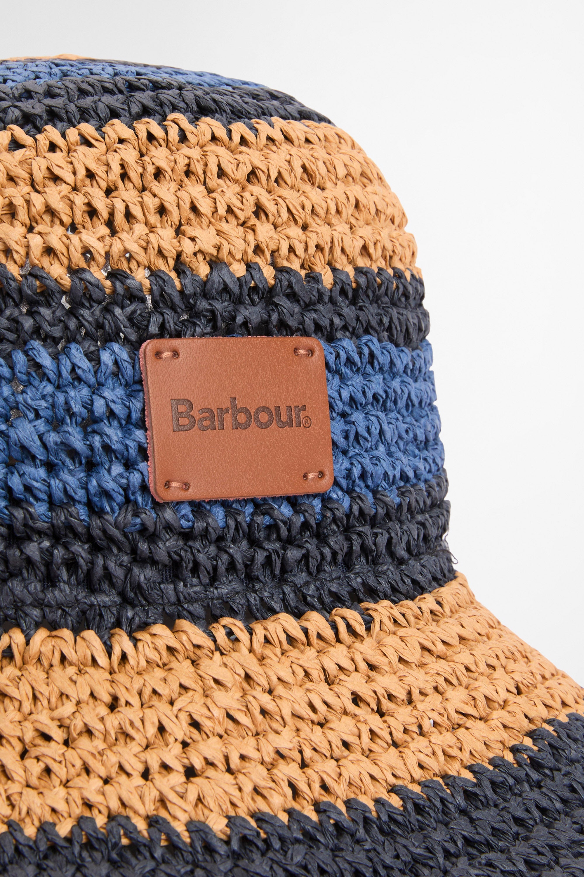 Barbour Josie Hat - Indigo/Tan/Black