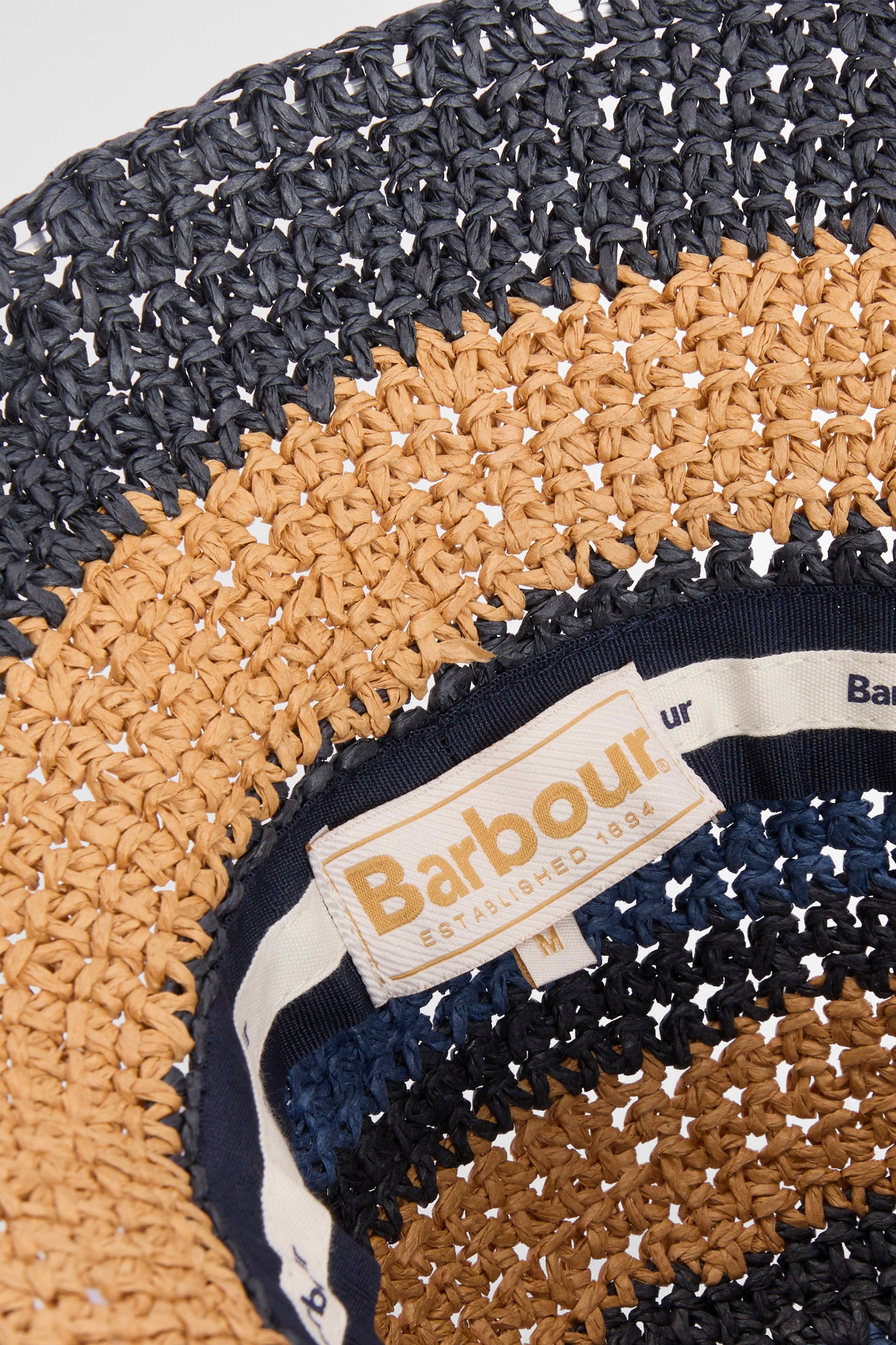 Barbour Josie Hat - Indigo/Tan/Black