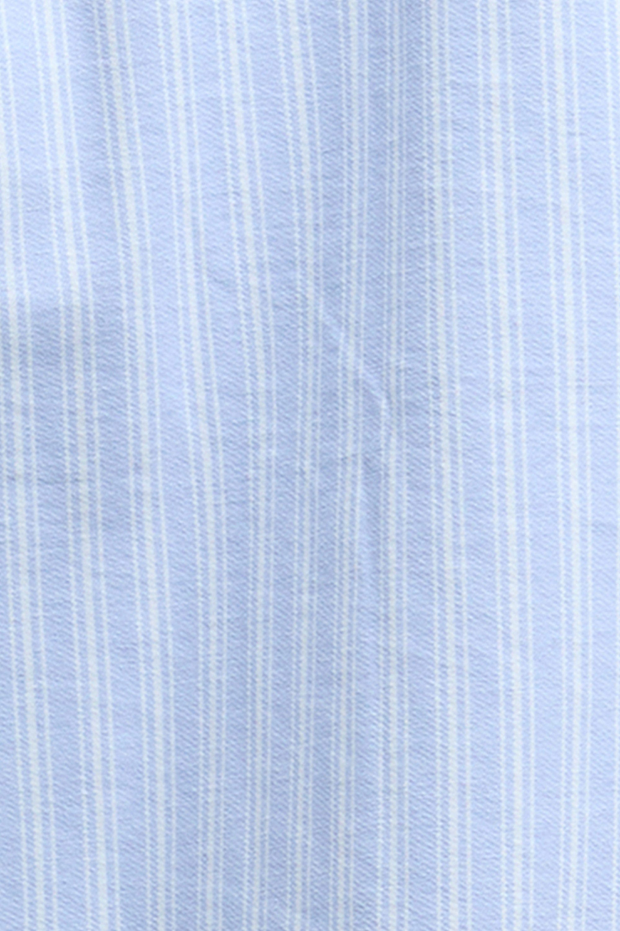 Barbour June Overshirt - Chambray Stripe