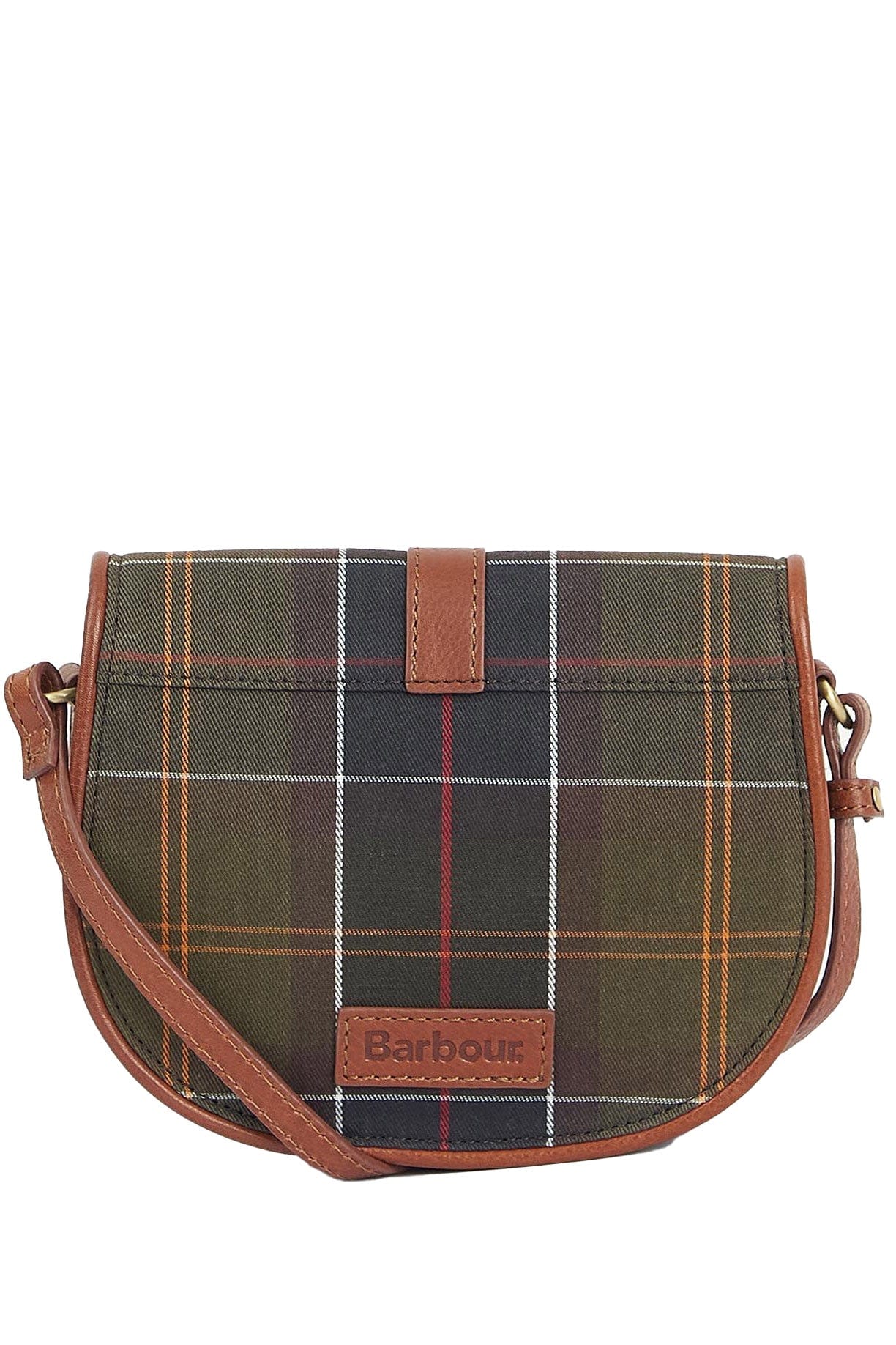Barbour Katrine Tartan Leather Saddle Bag - Classic Tartan LBA0386_TN11_OS