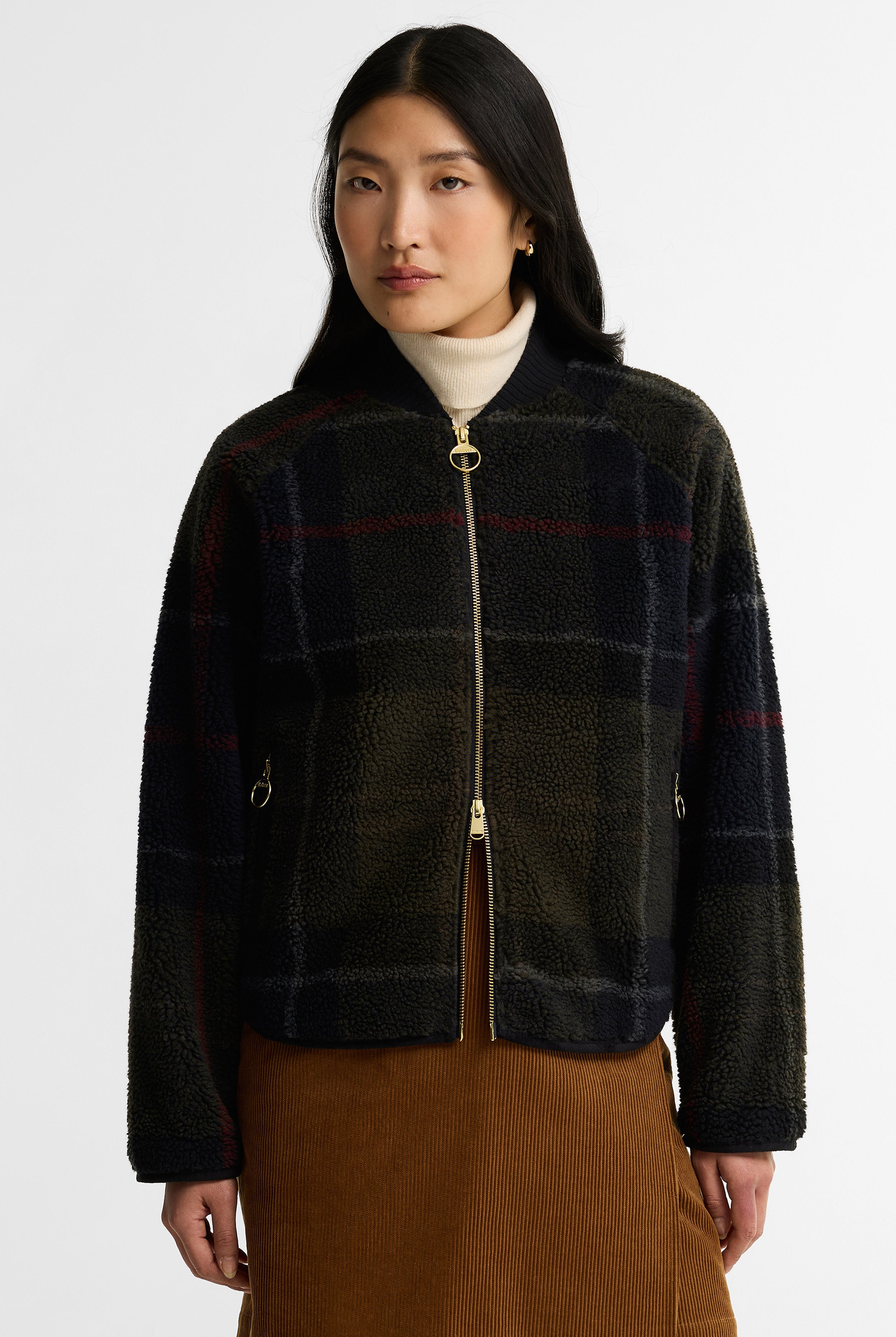 Barbour Kirklees Fleece - Shadow Classic Tartan