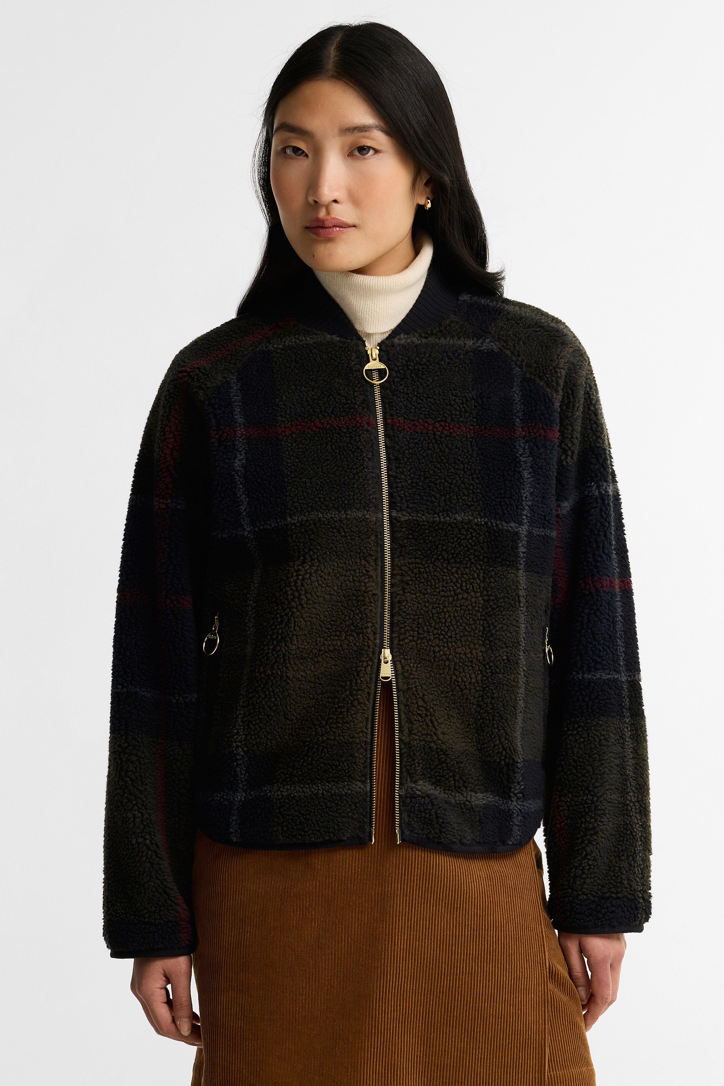 Barbour Kirklees Fleece - Shadow Classic Tartan