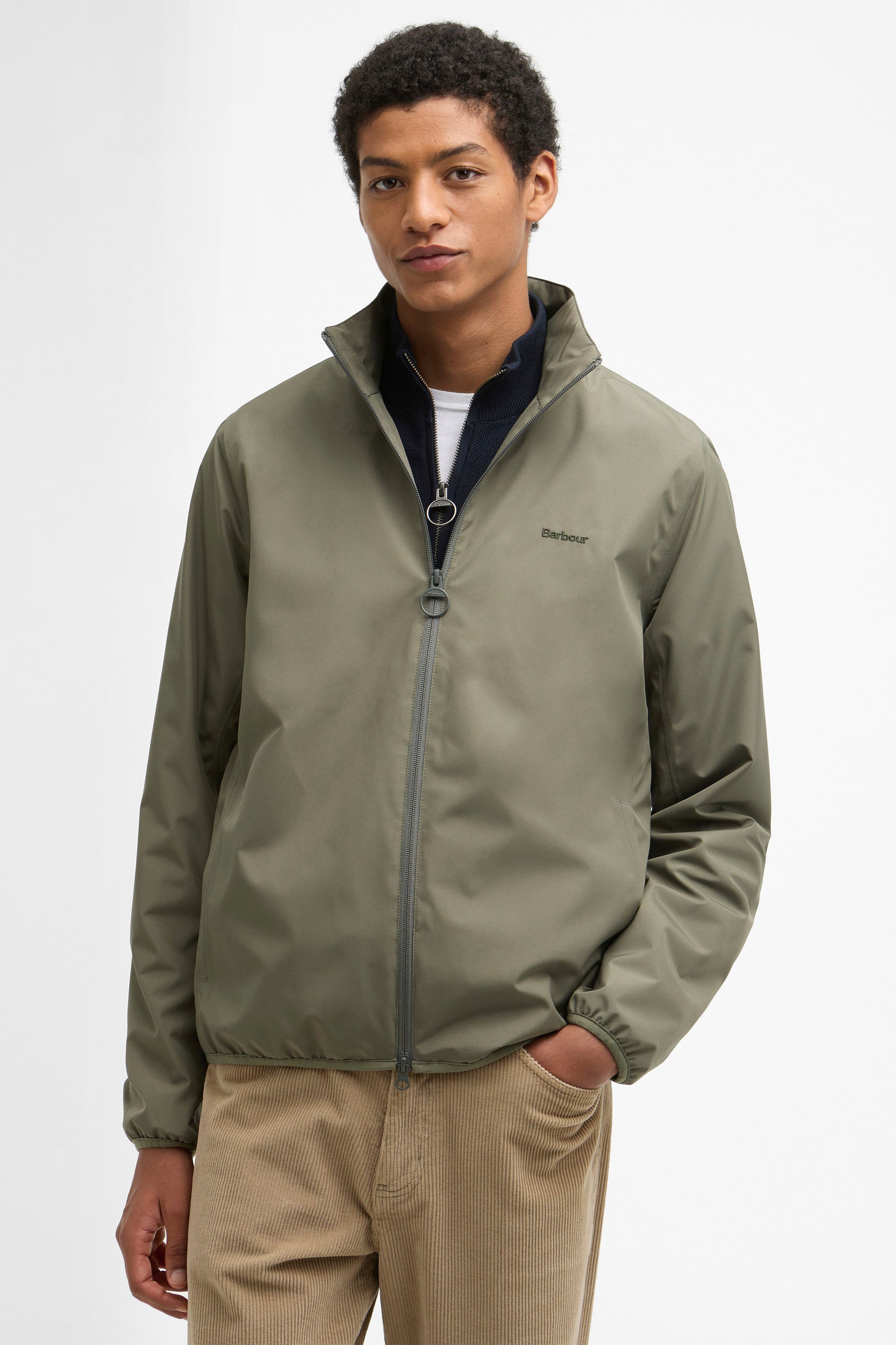Barbour Korbel Waterproof Jacket - Dusty Olive