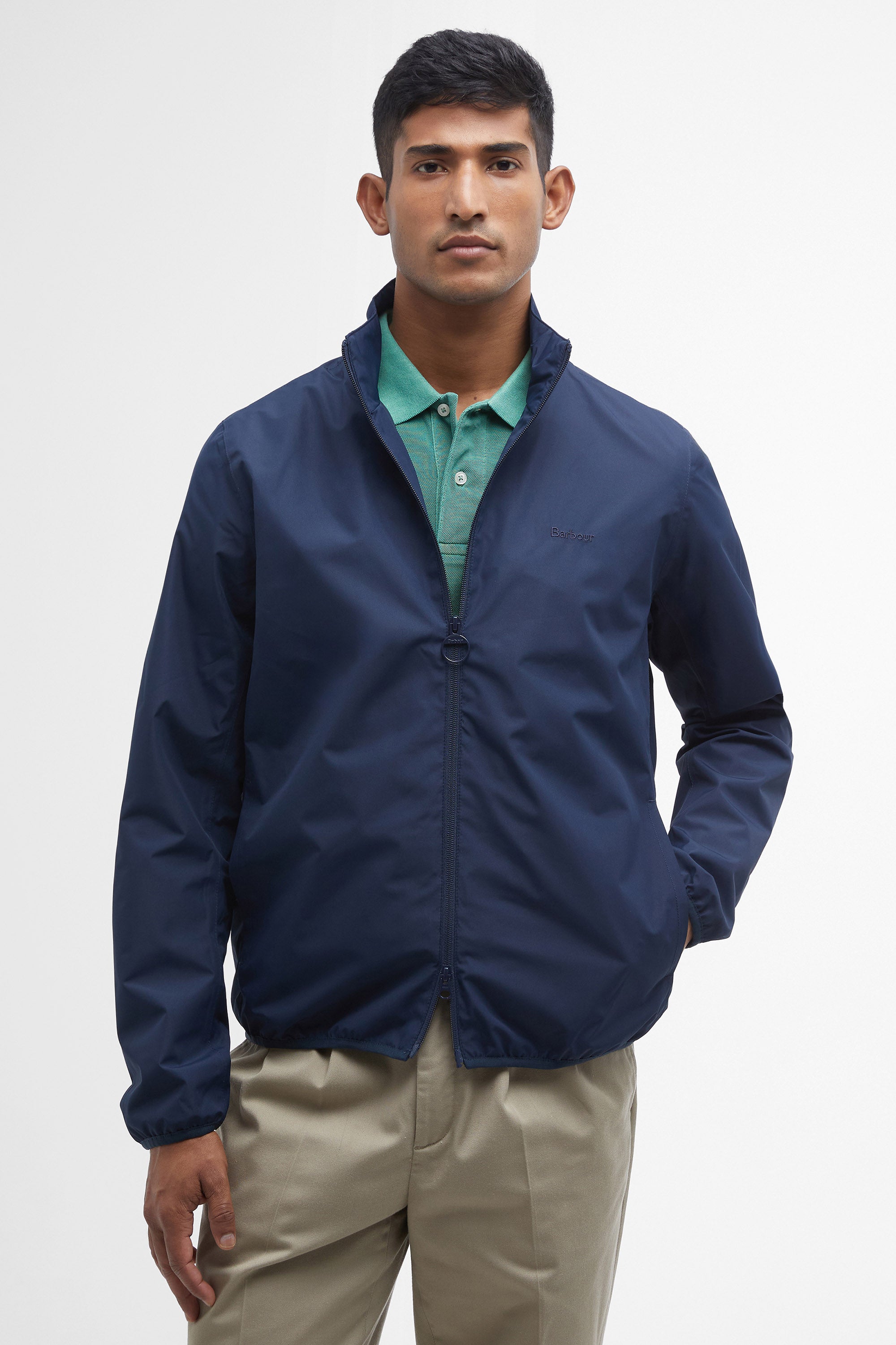 Barbour Korbel Waterproof Jacket - Navy