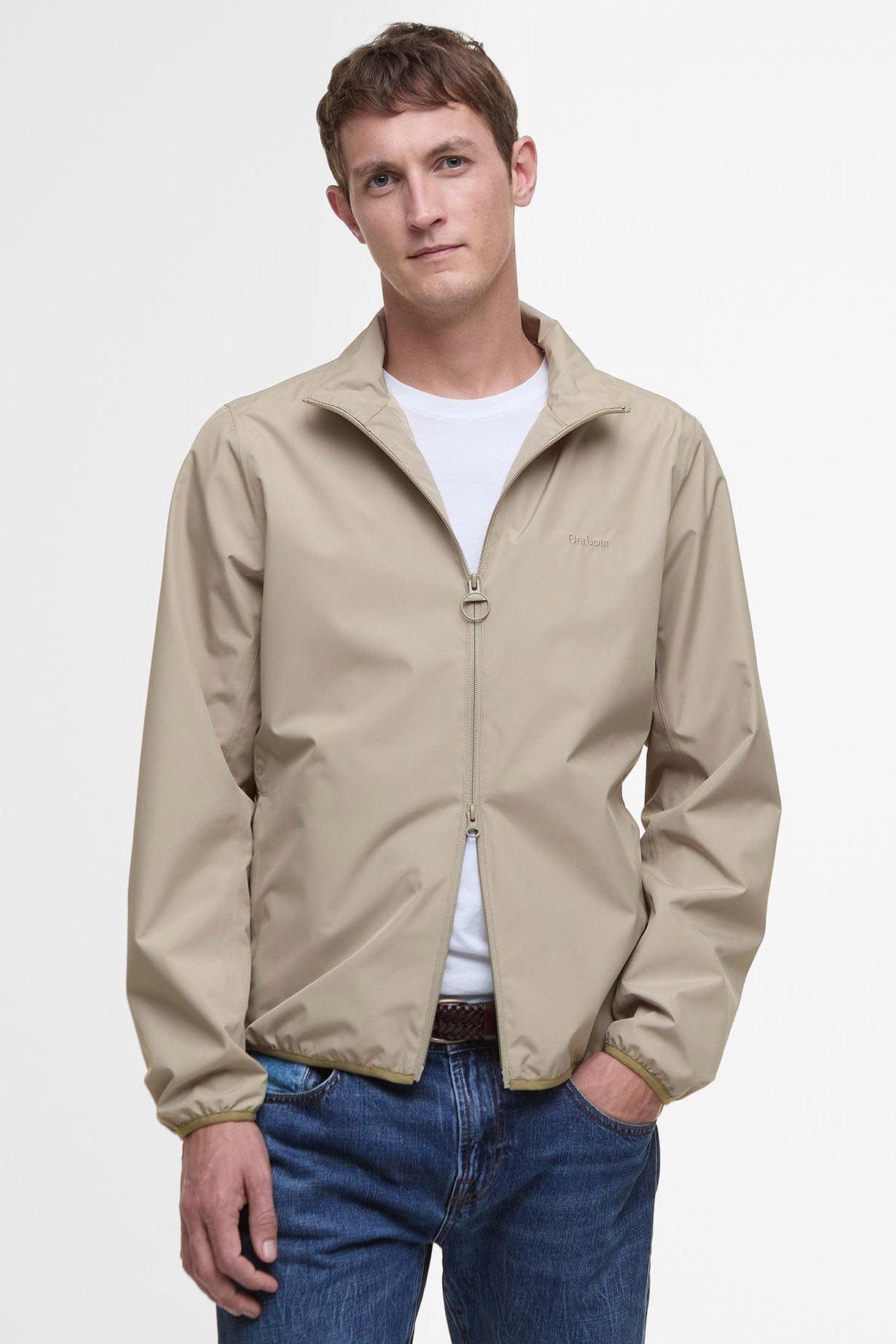 Barbour Korbel Waterproof Jacket - Washed Stone