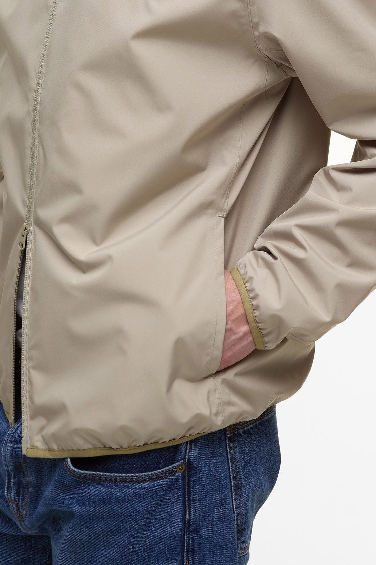 Barbour Korbel Waterproof Jacket - Washed Stone