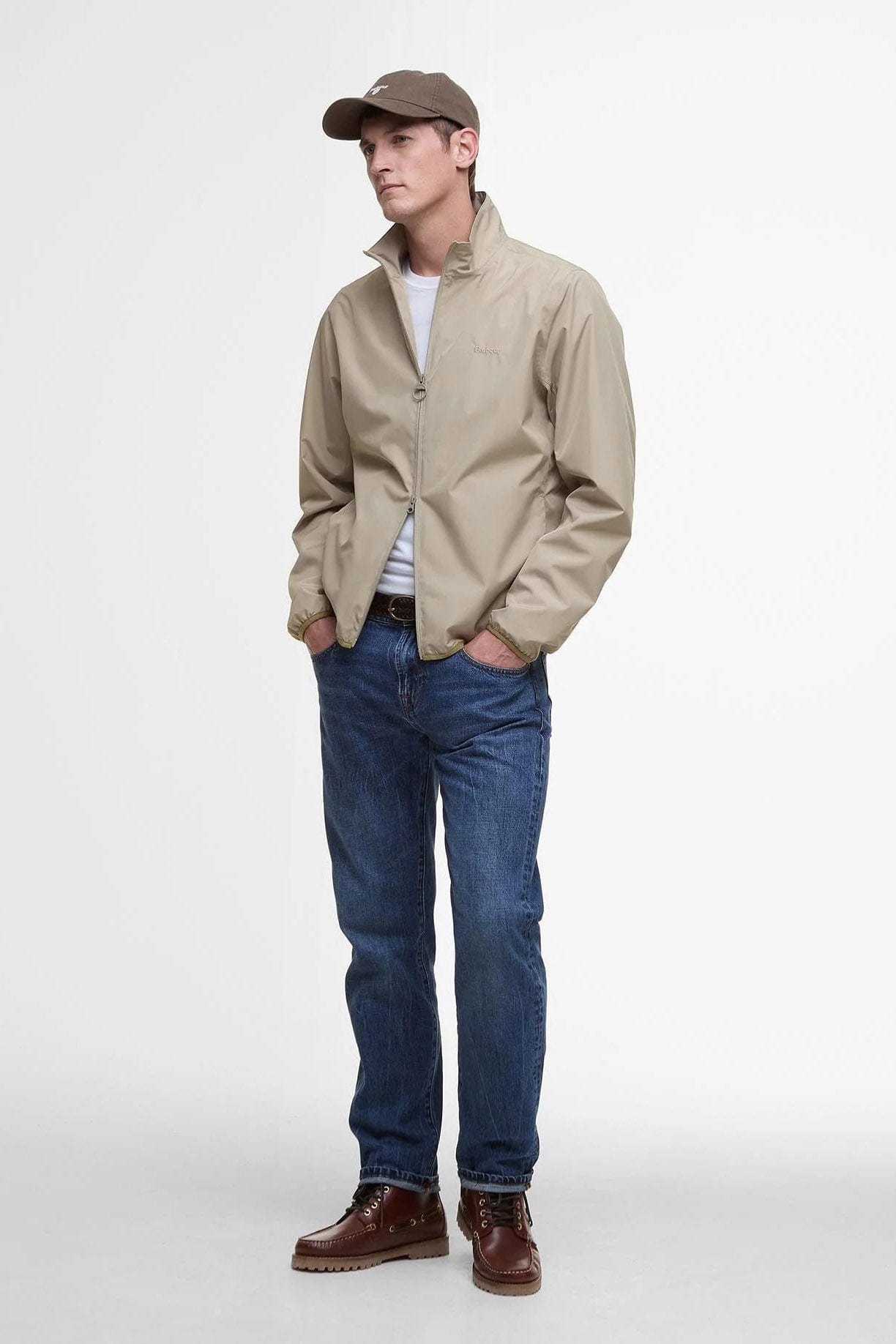 Barbour Korbel Waterproof Jacket - Washed Stone