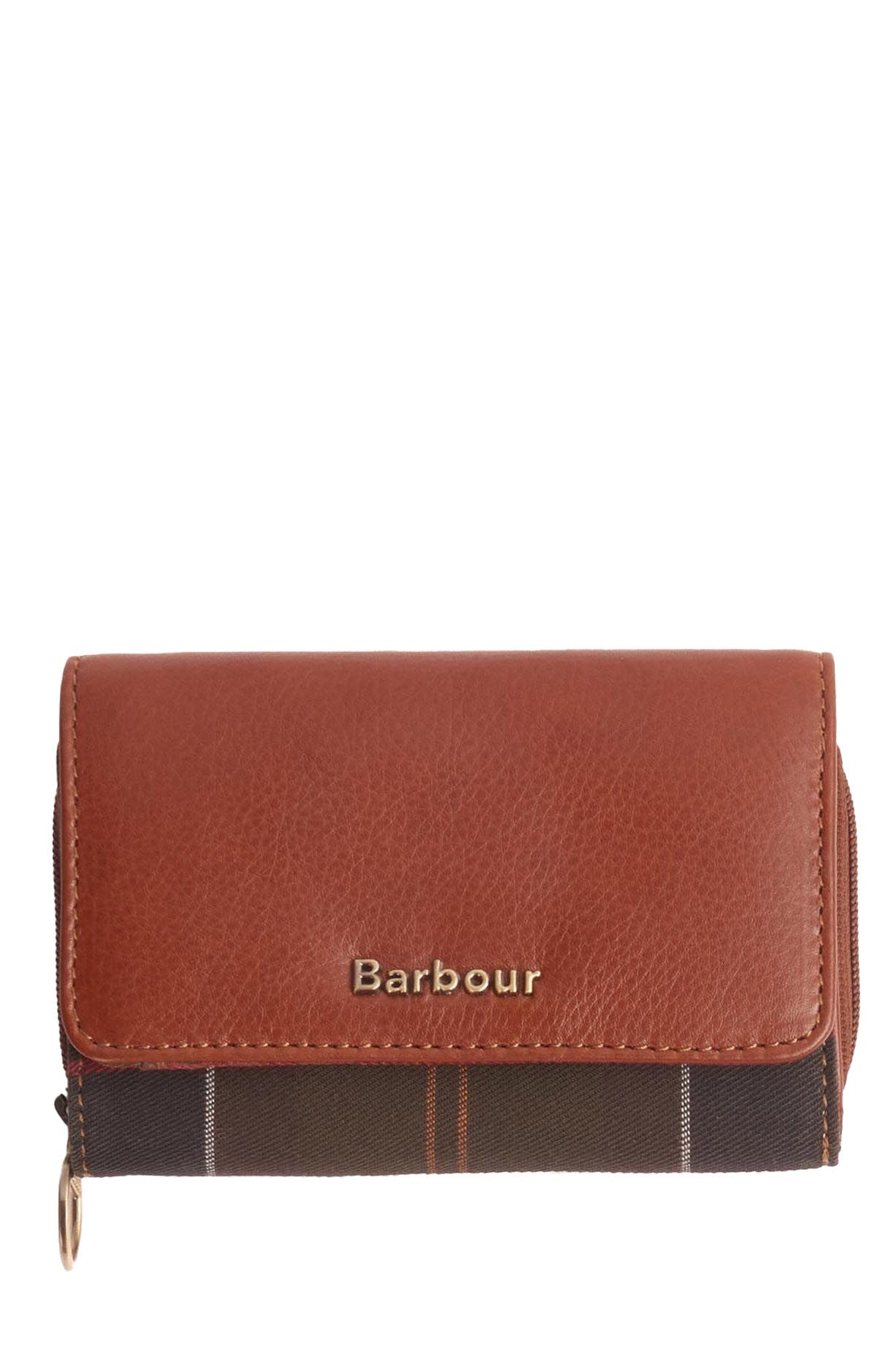 Barbour Laire Leather French Purse - Bown/Classic LLG0023_BR11_OS