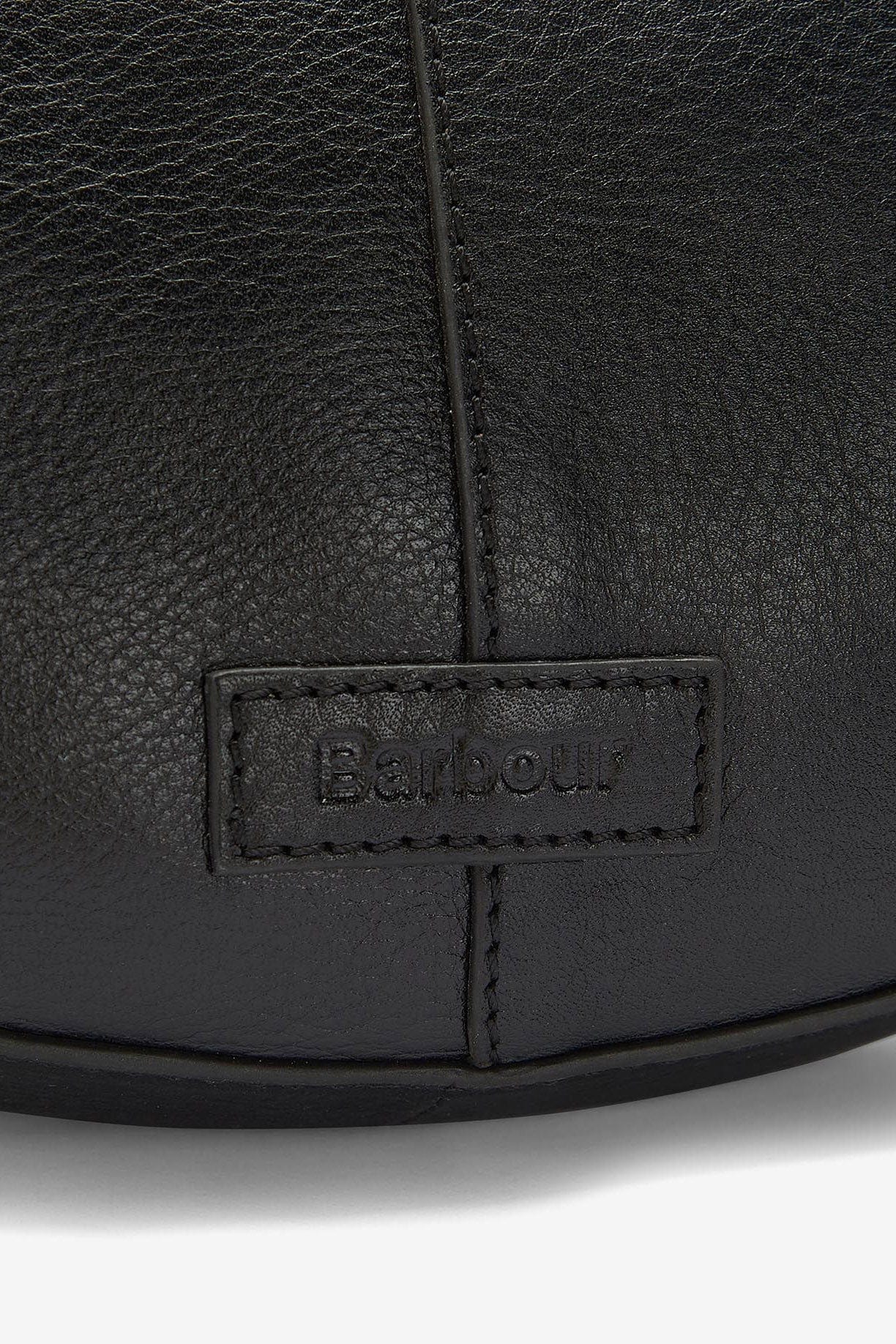 Barbour Laire Leather Half-Moon Bag - Black LBA0428_BK11_OS