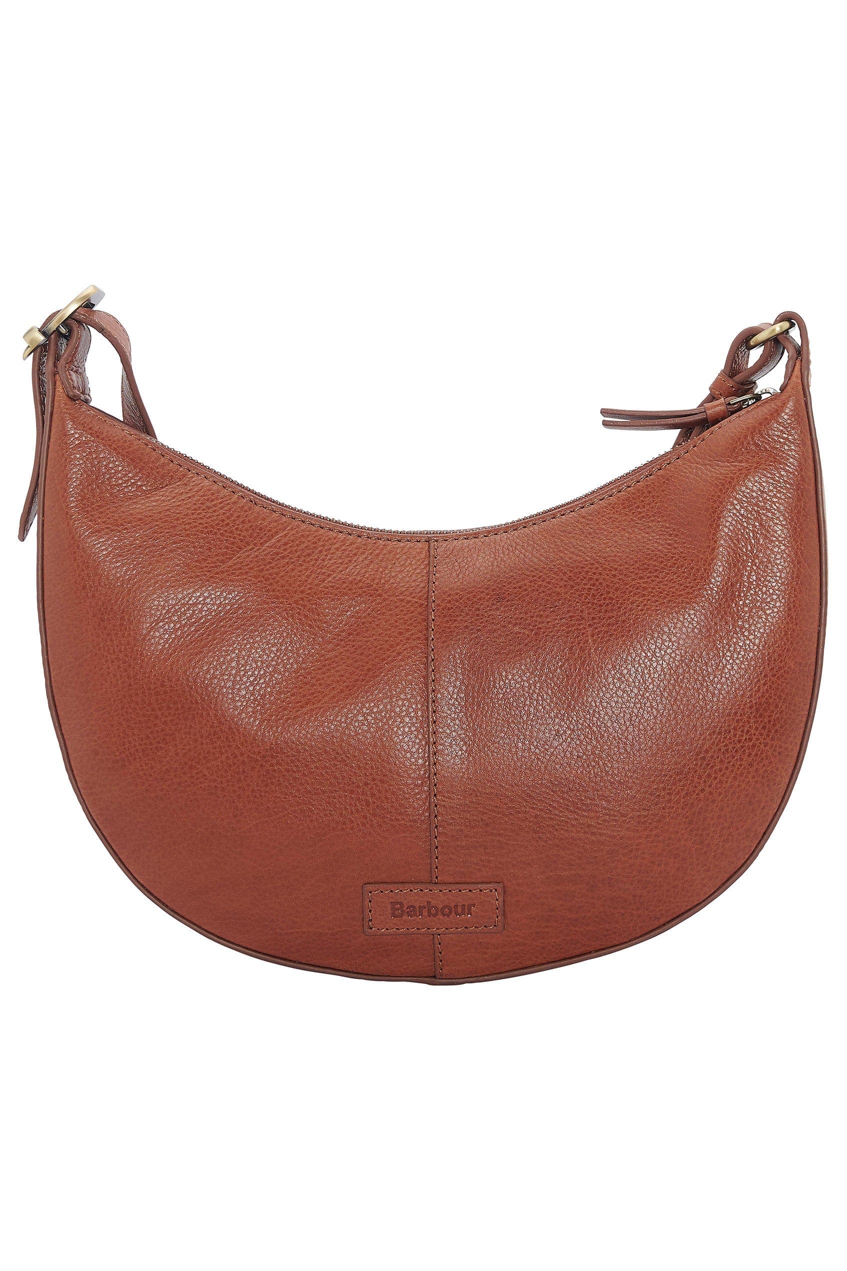 Barbour Laire Leather Half-Moon Bag - Brown LBA0428_BR11_OS