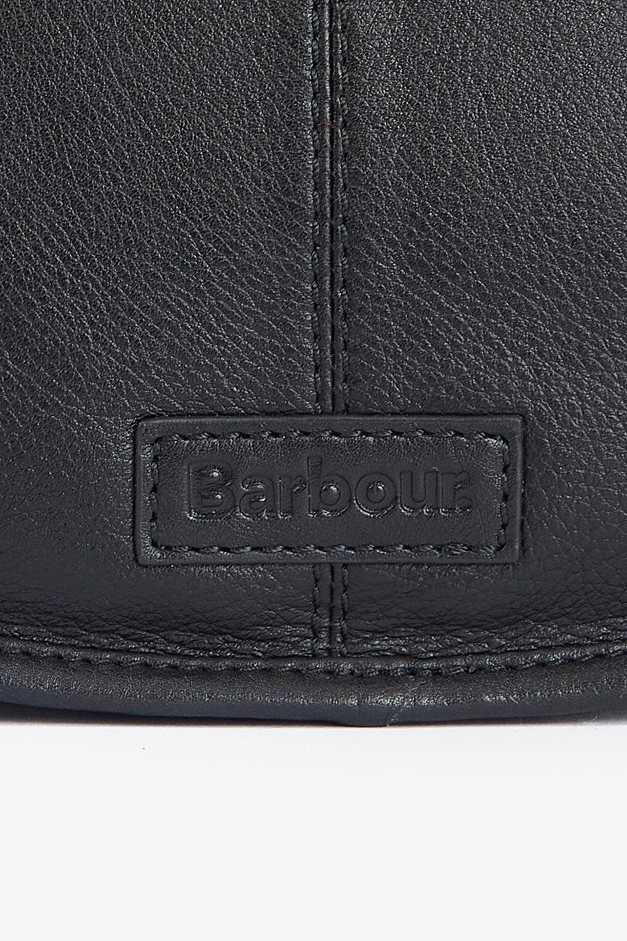 Barbour Laire Medium Leather Saddle Bag - Black LBA0388_BK11_OS