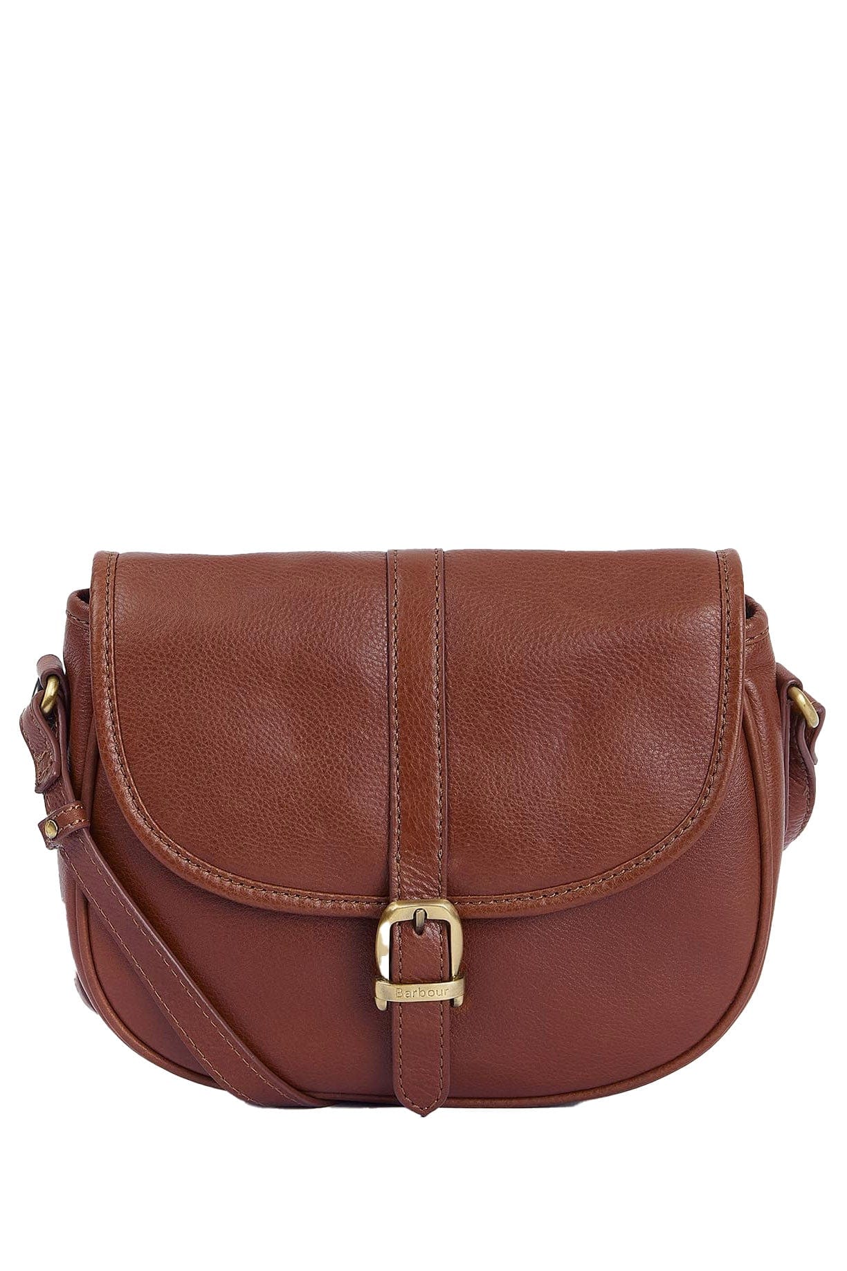 Barbour Laire Medium Leather Saddle Bag - Brown LBA0388_BR11_OS
