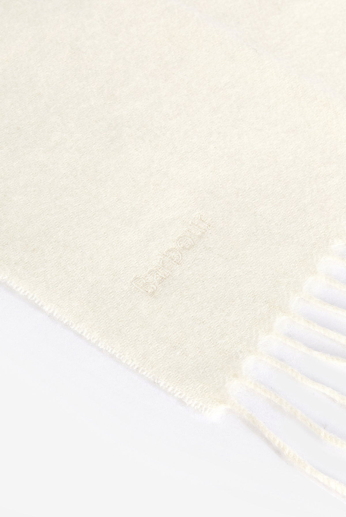 Barbour Lambswool Scarf - Cream LSC0133_CR11_OS