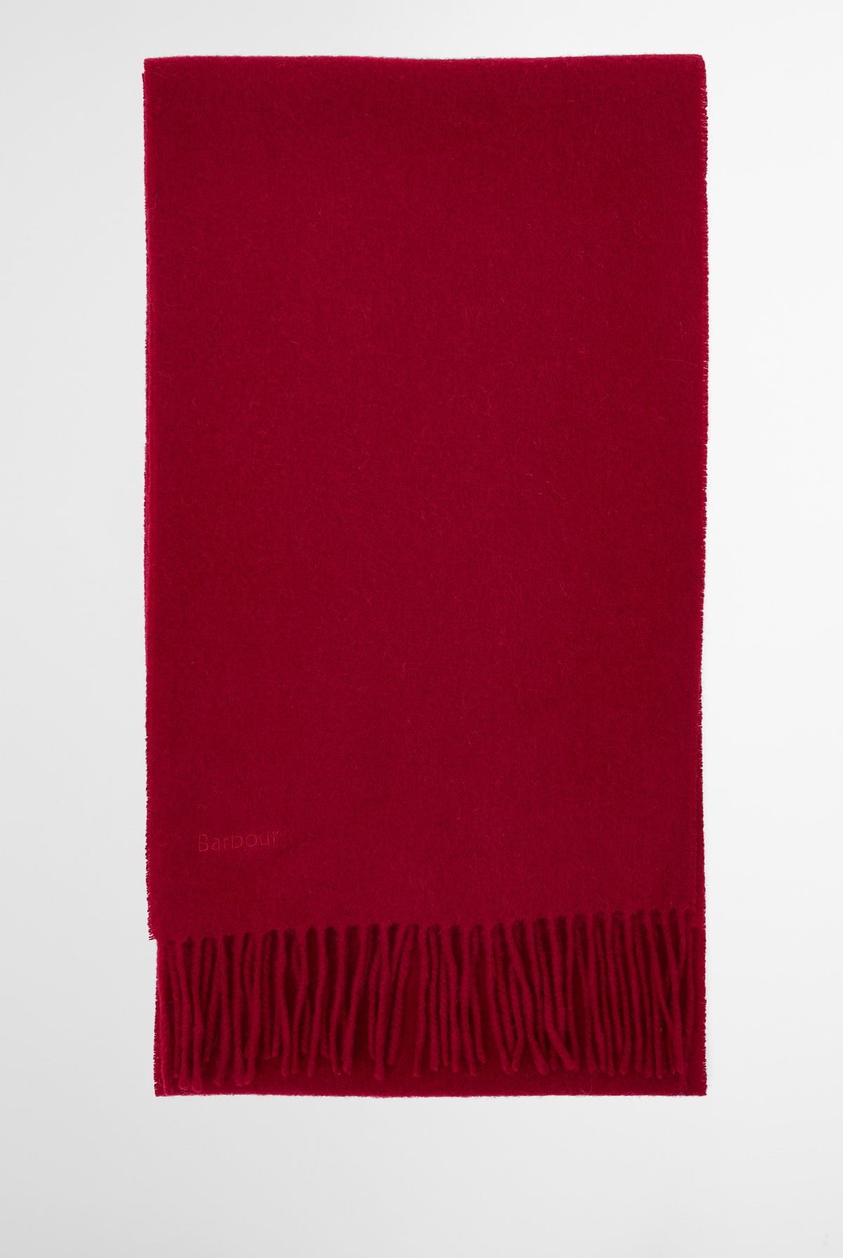 Barbour Lambswool Scarf - Wine LSC0133_RE92_OS