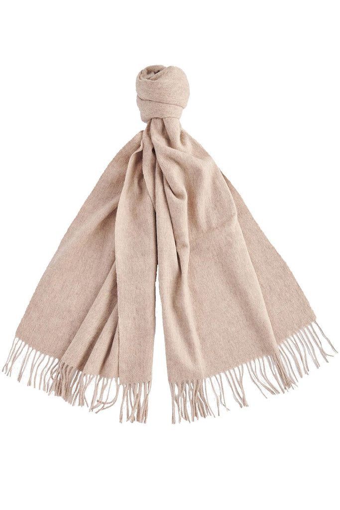 Barbour Lambswool Wrap - Oatmeal LSC0391_BE11_OS
