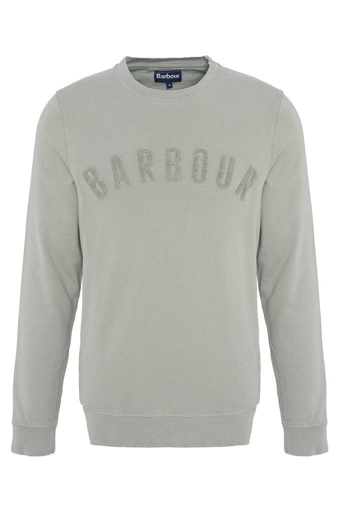 Barbour Large Logo Sweatshirt - Forest Fog