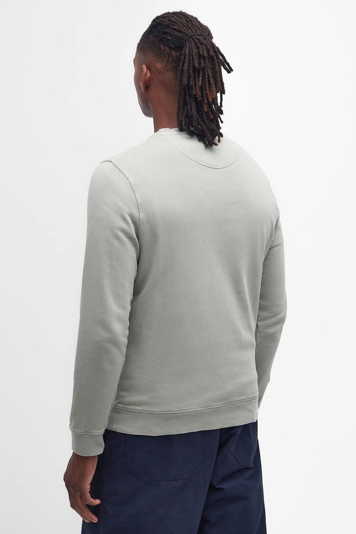 Barbour Large Logo Sweatshirt - Forest Fog