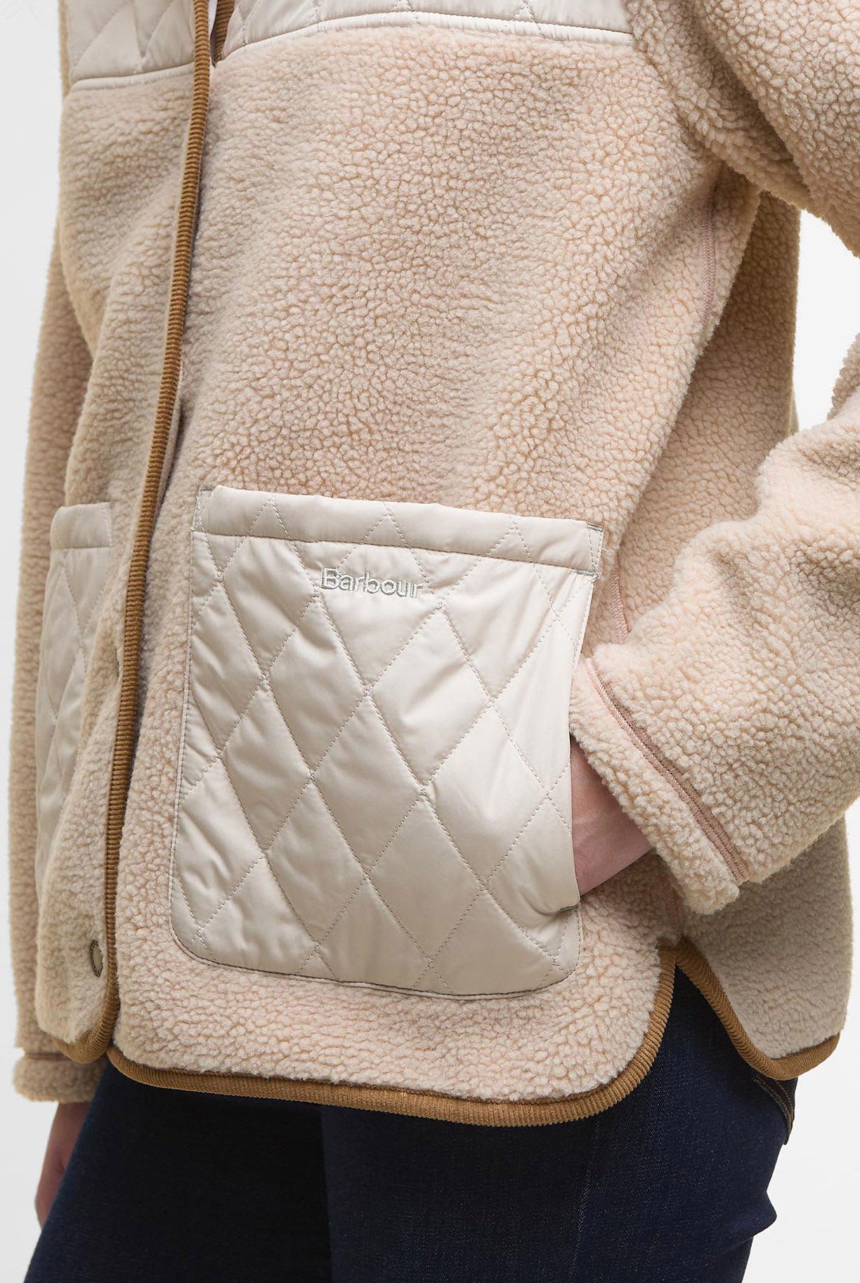 Barbour Laurel Fleece - Natural/Blanc