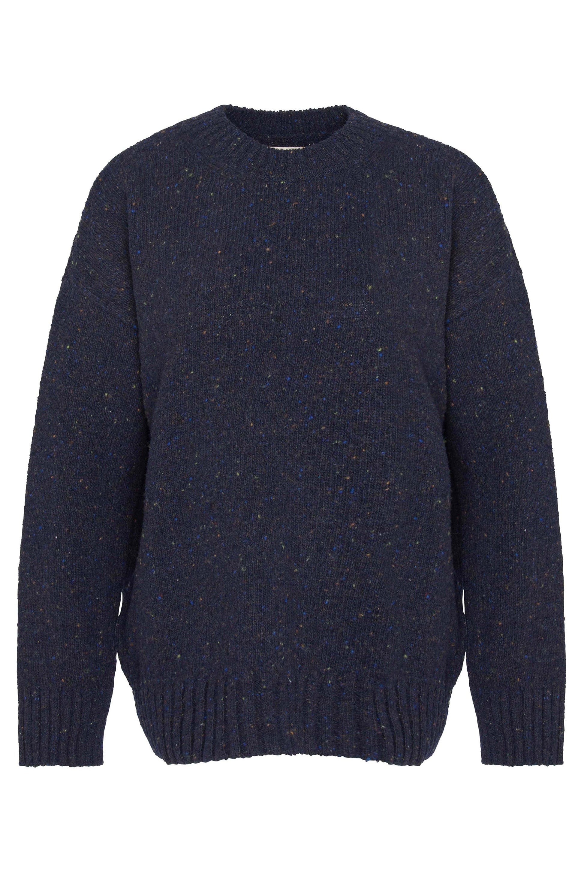 Barbour Lavensdale Crew Knitted Jumper - Navy