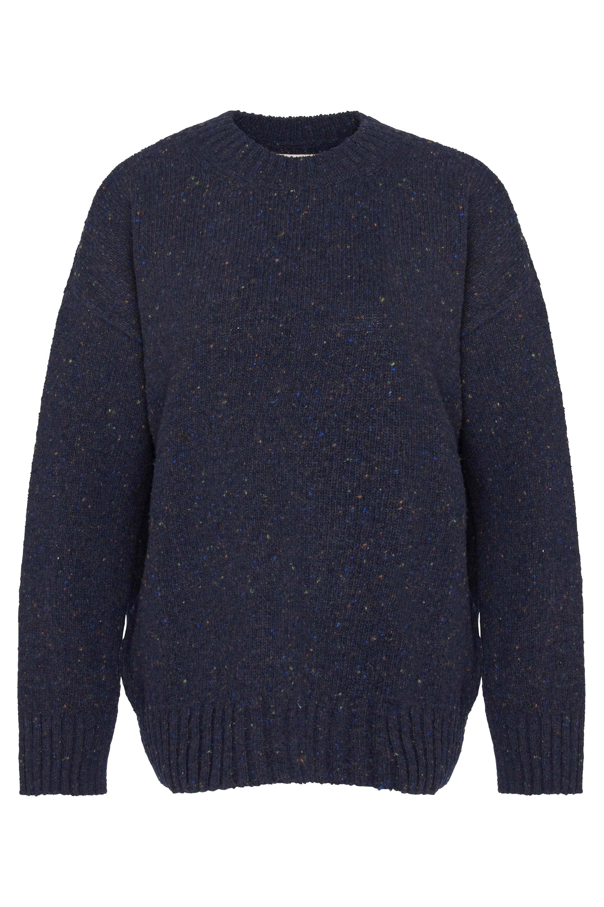Barbour Lavensdale Crew Knitted Jumper - Navy