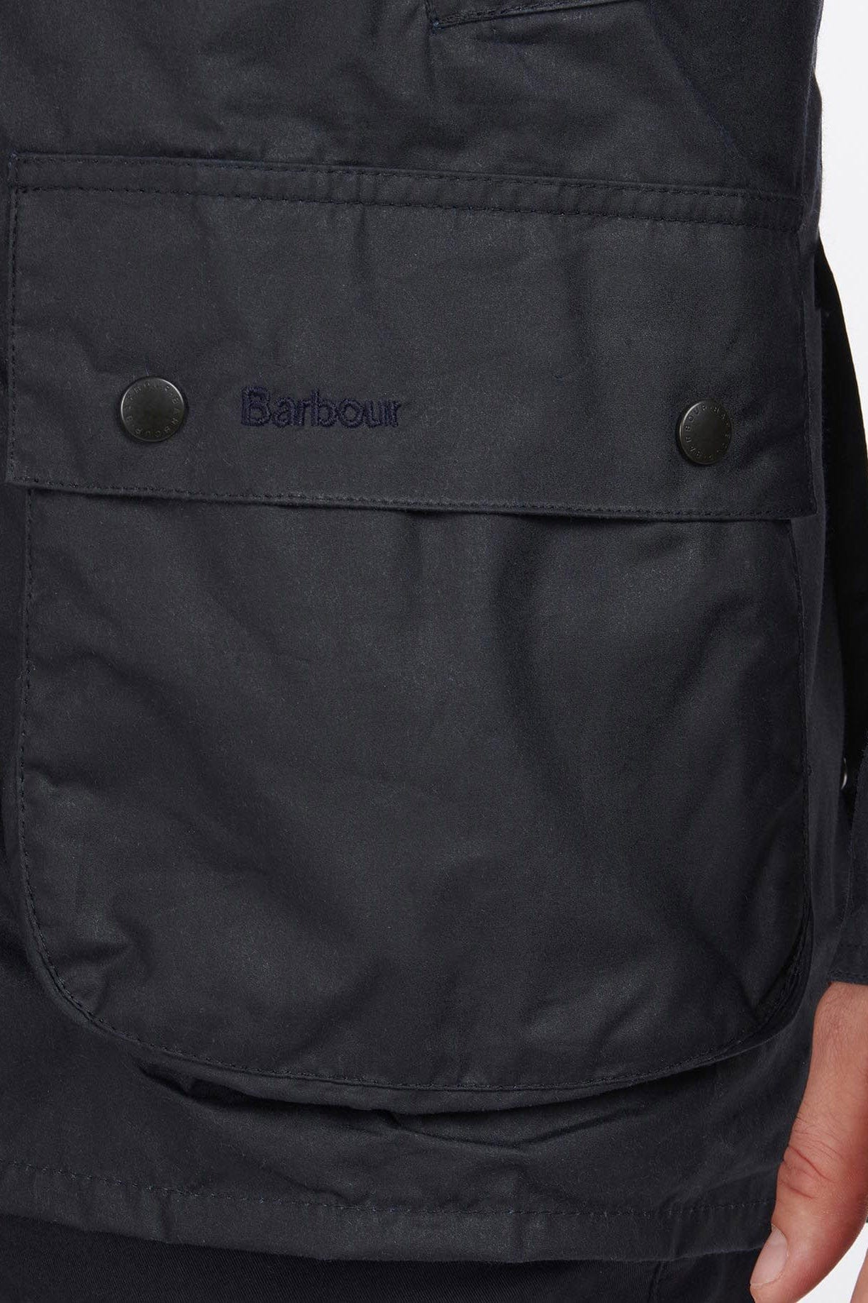 Barbour Lightweight Ashby Waxed Jacket - Royal Navy