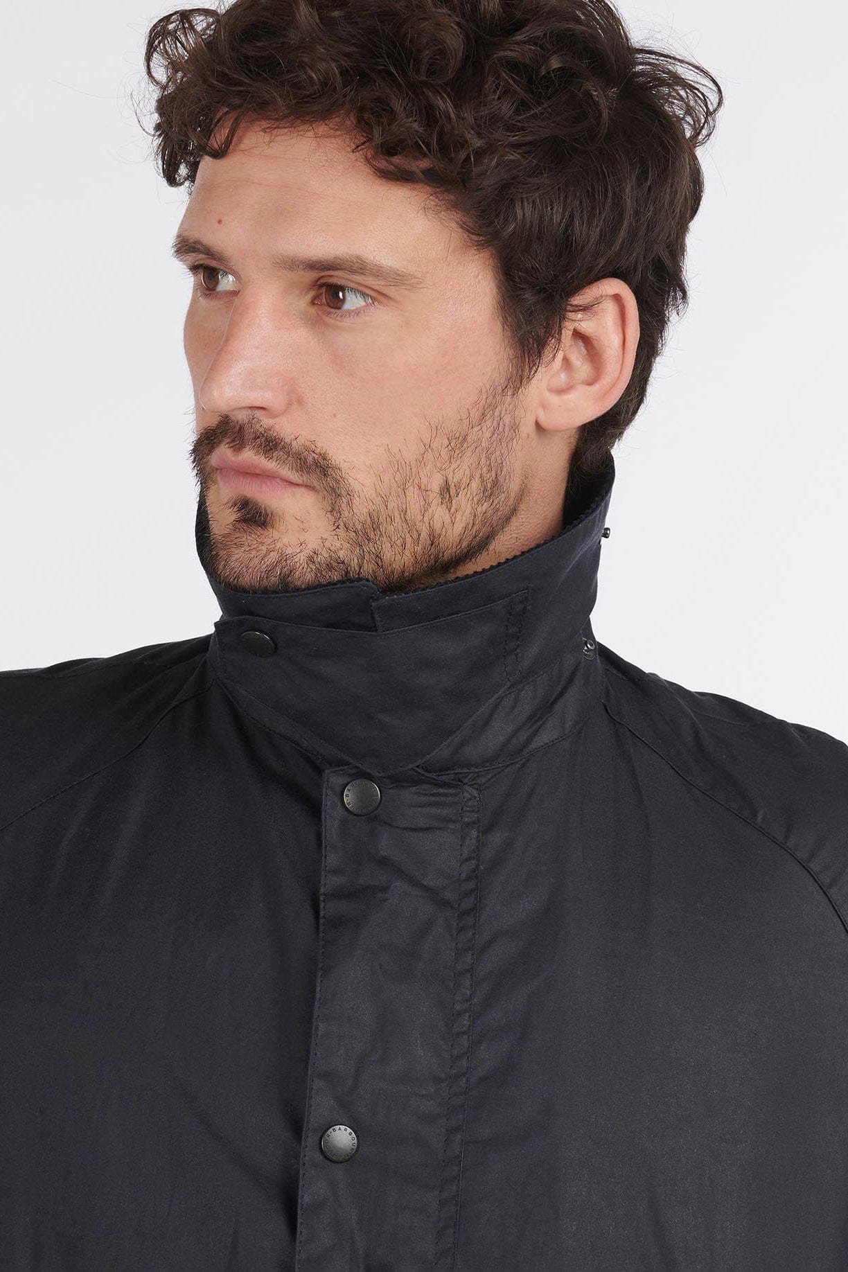 Barbour Lightweight Ashby Waxed Jacket - Royal Navy