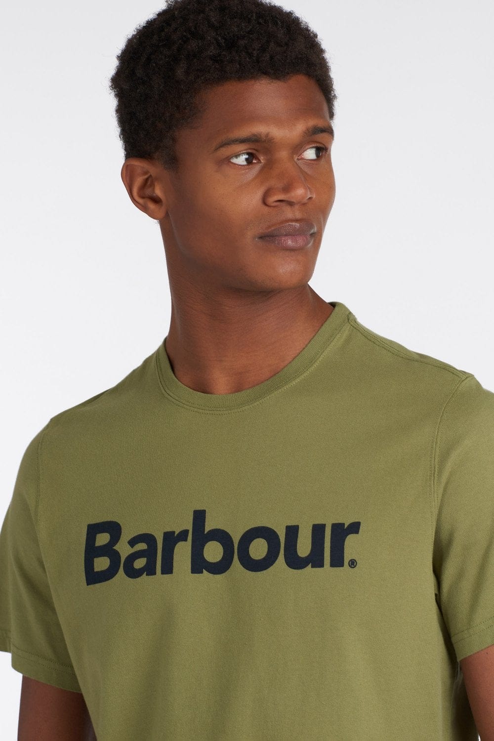 Barbour Logo T-Shirt - Burnt Olive