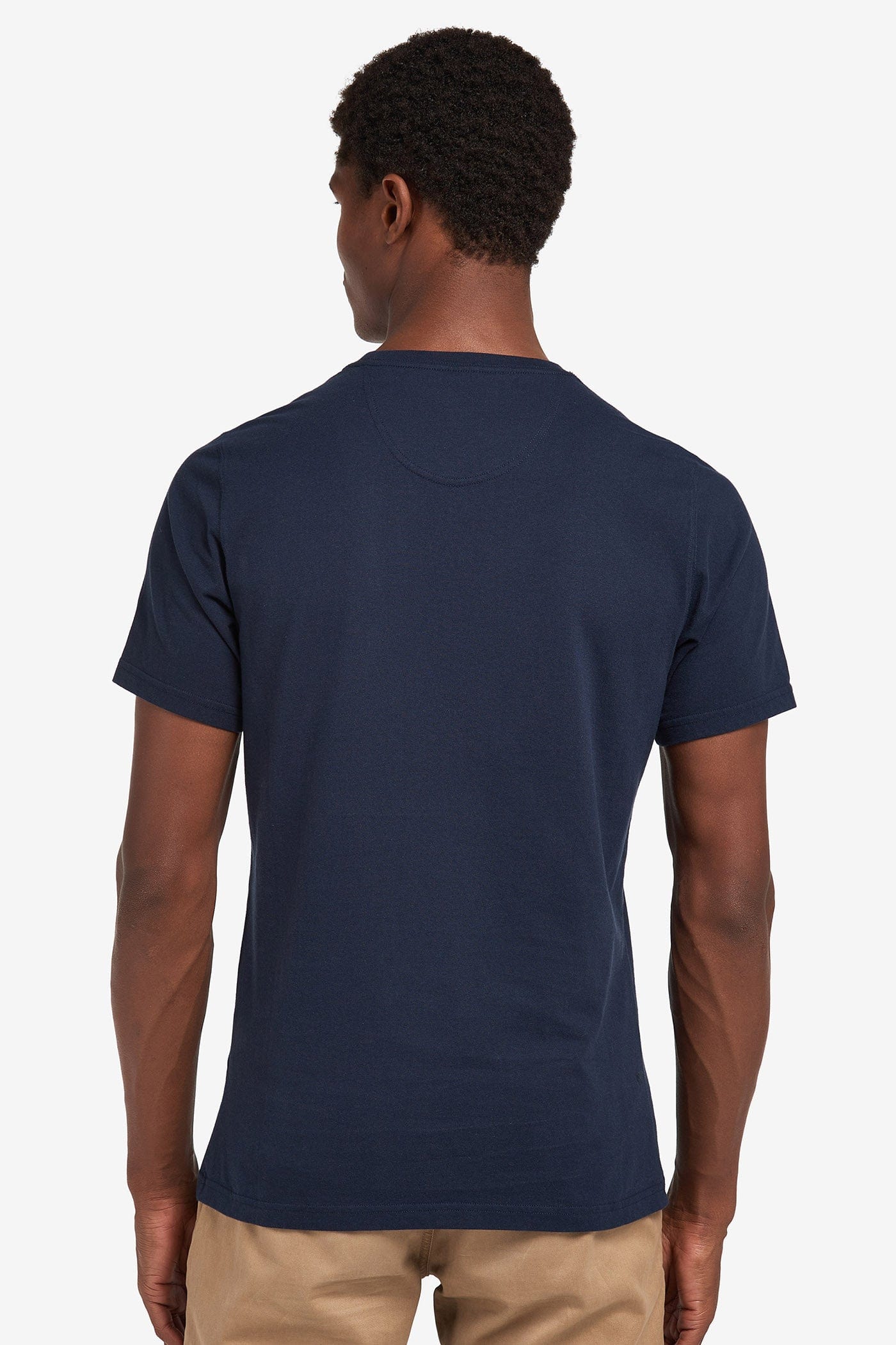 Barbour Logo Tee - New Navy