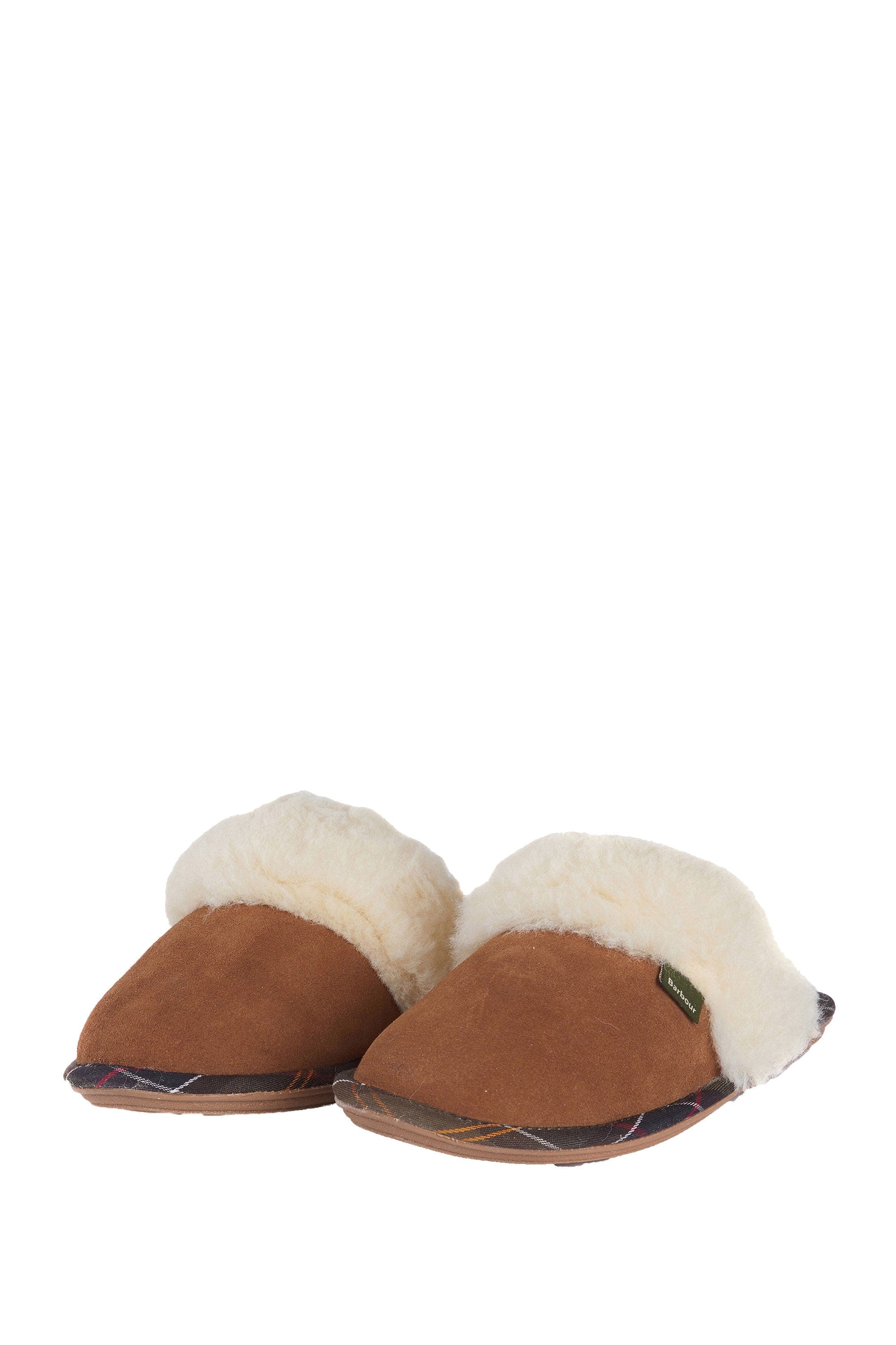 Barbour Lydia Mule Slippers - Camel
