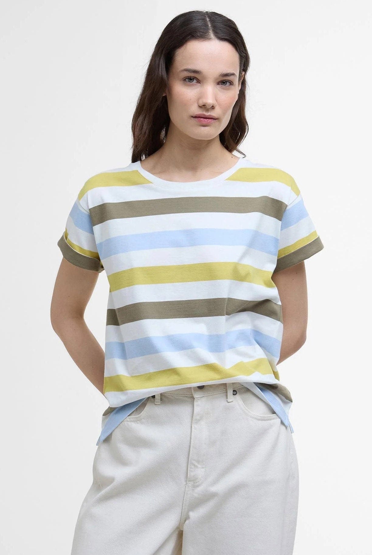 Barbour Lyndale T-Shirt - Limeade Stripe