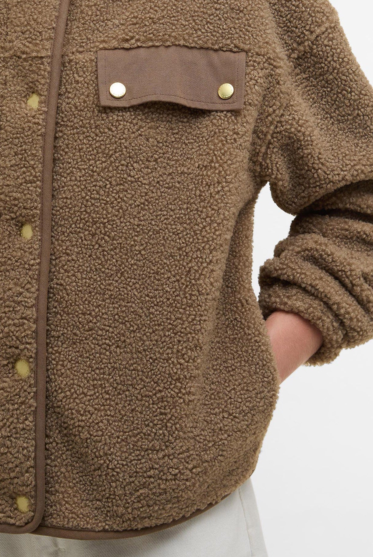 Barbour Mabel Fleece - Military Brown