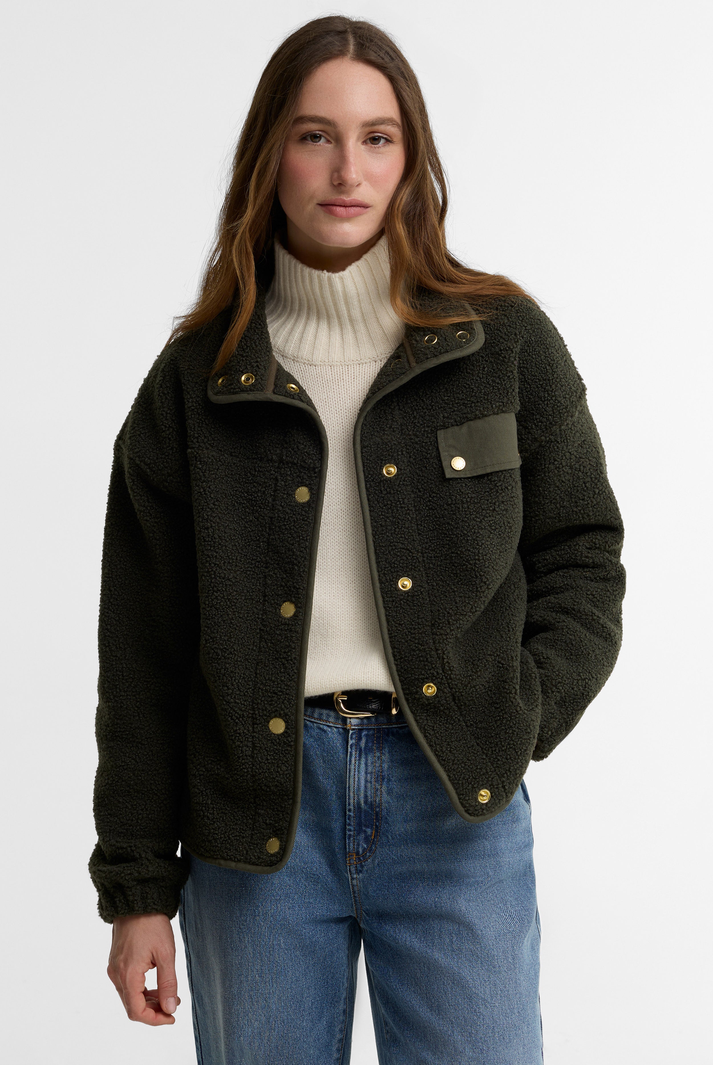 Barbour Mabel Fleece - Olive