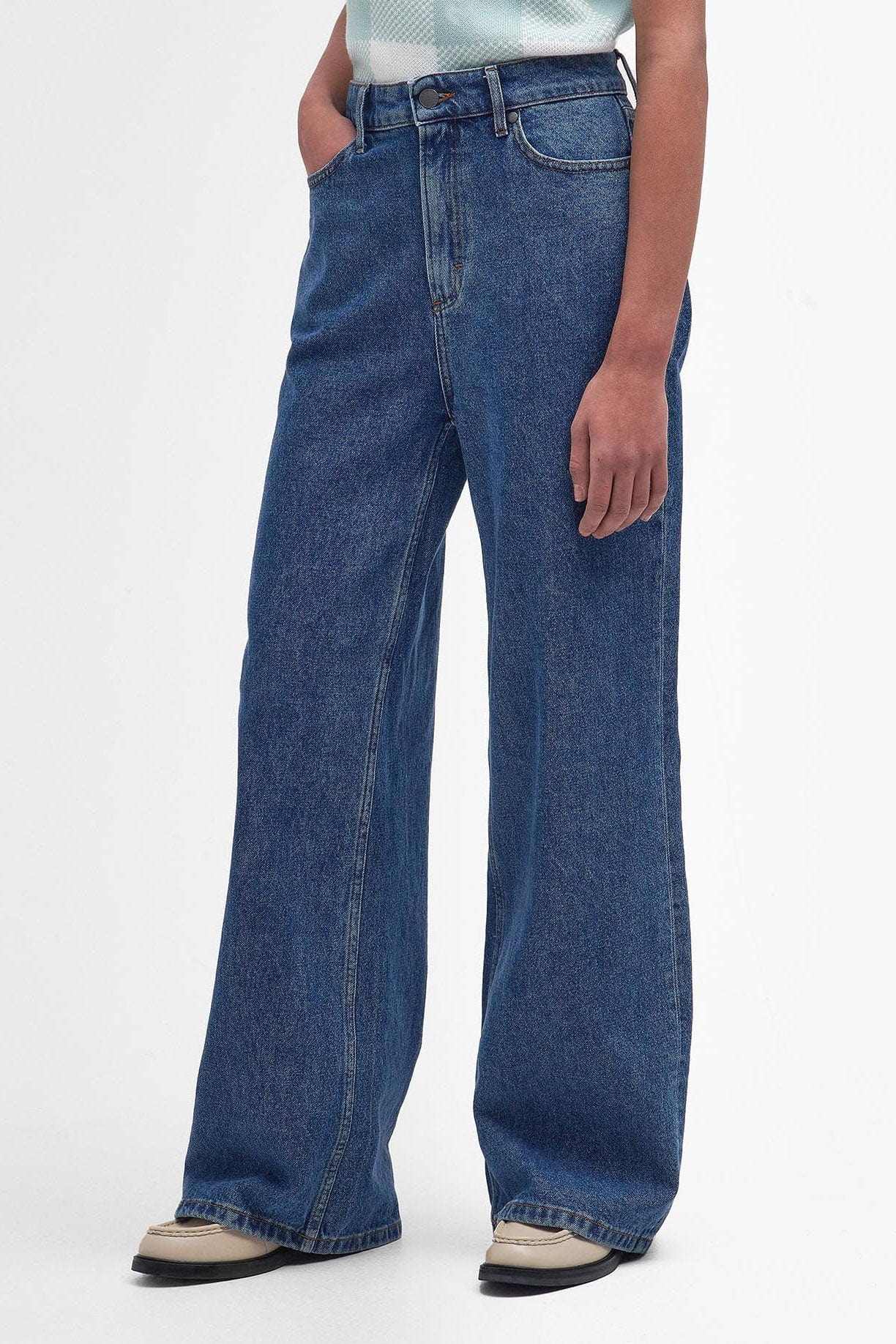 Barbour Maisie Wide-Leg Jeans - Authentic